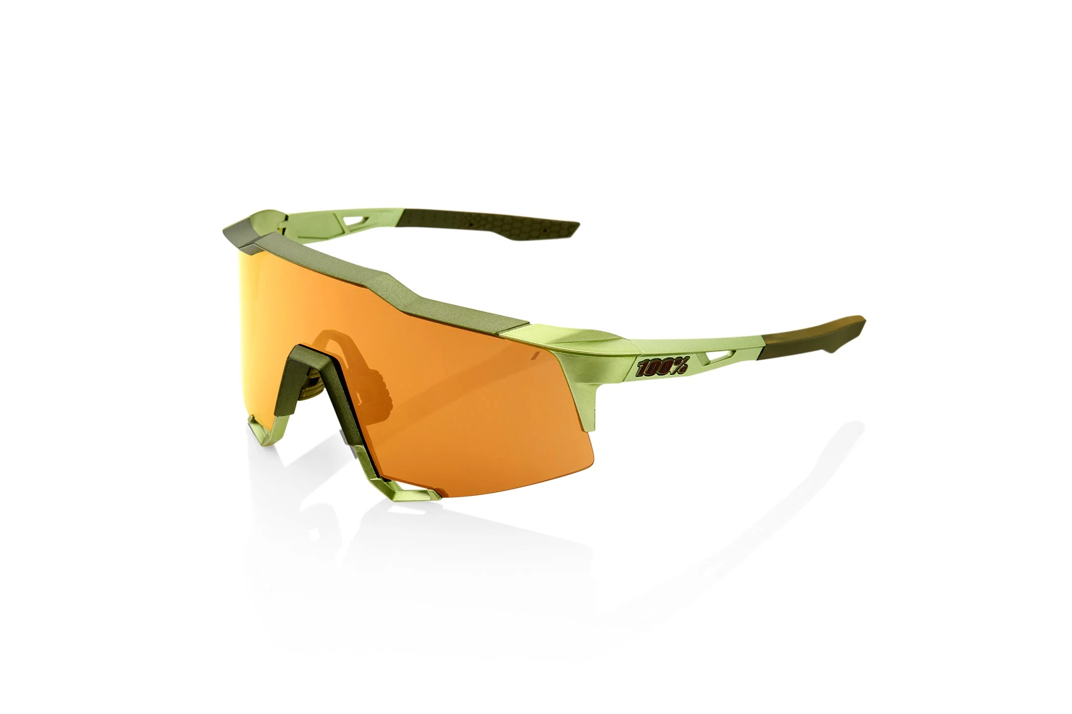 100% SPEEDCRAFT Sunglasses Matte Metallic Viperidae