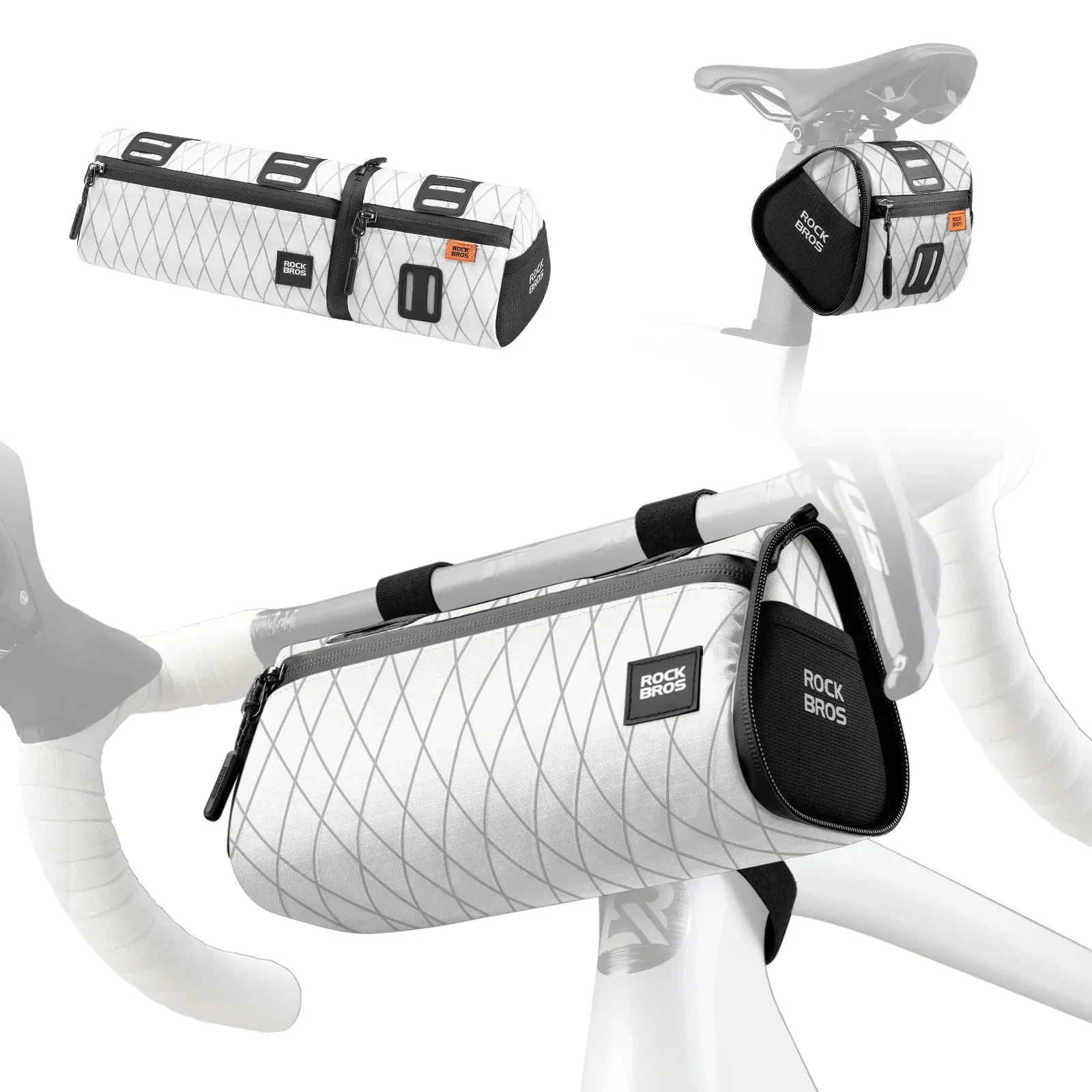 2-in-1 Bike Handlebar & Saddle Bag