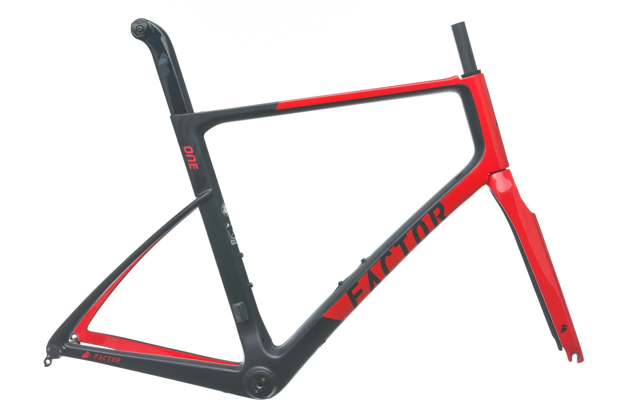 2017 Factor One-S Road Bike Frame Set 61cm XX-Large Carbon Aero 700c