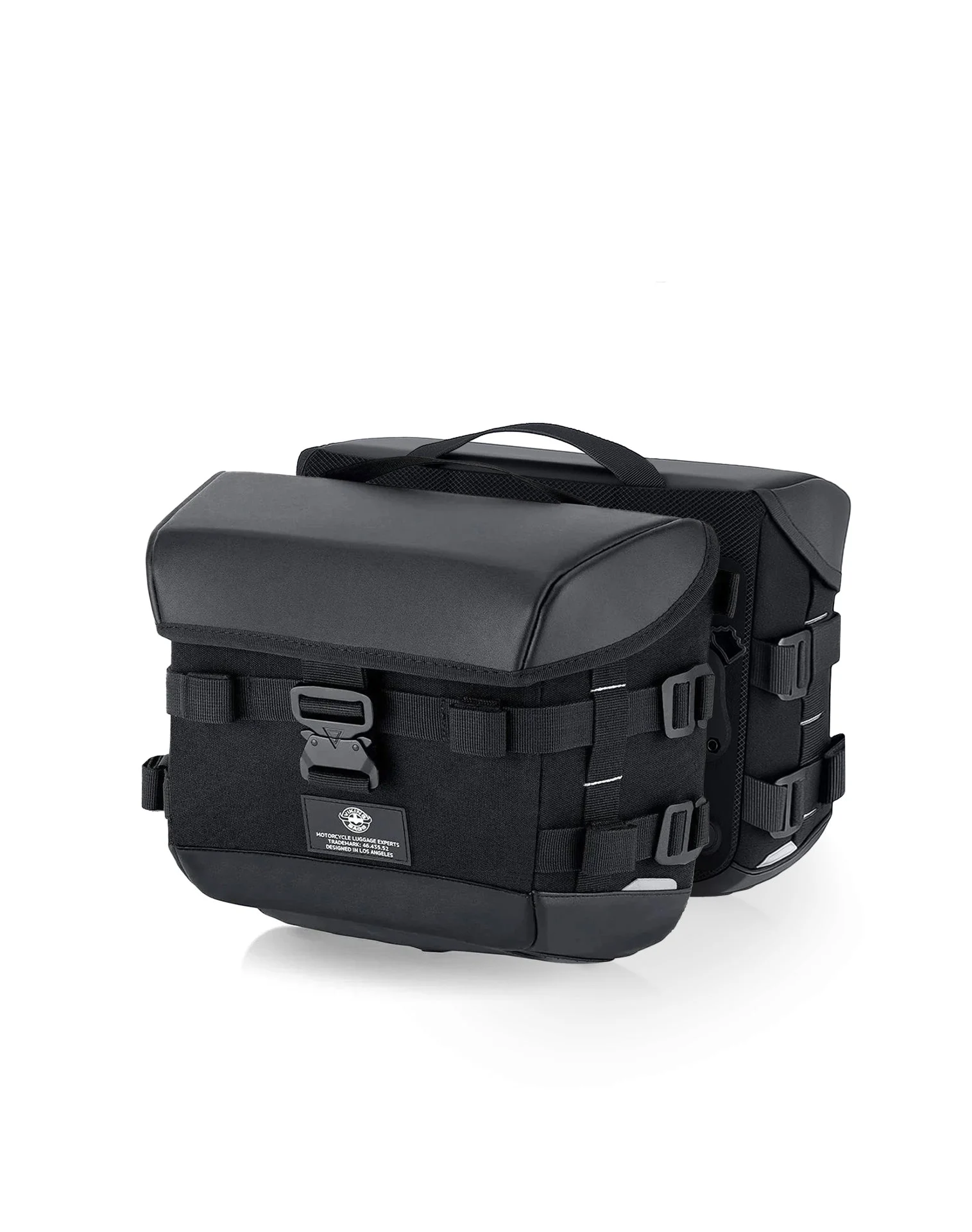 20L - Incognito Quick-Mount Small Indian Chief Bobber Saddlebags