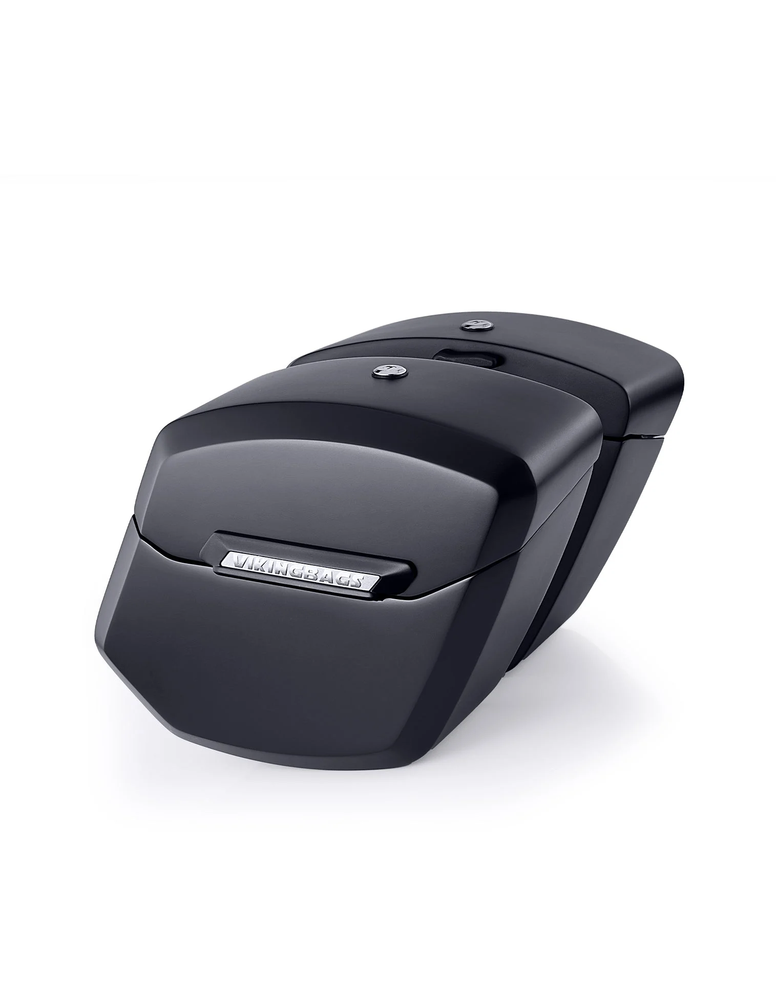 24L - Ironclad Quick-Mount Medium Harley Softail Slim FLSL Matte Hard Saddlebags