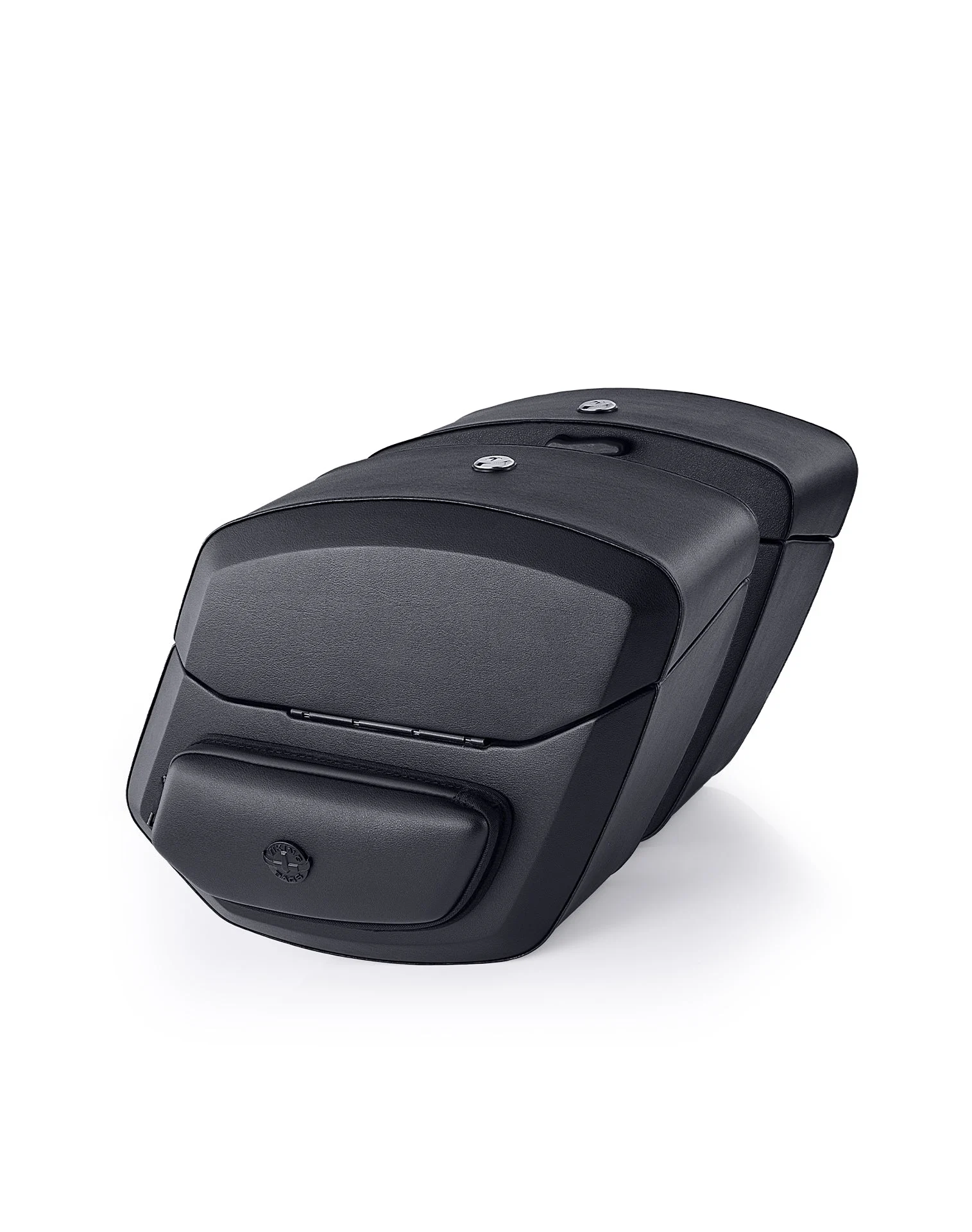 24L - Ironclad Quick-Mount Medium Triumph Bonneville Speedmaster 2018+ Leather Wrapped Hard Saddlebags
