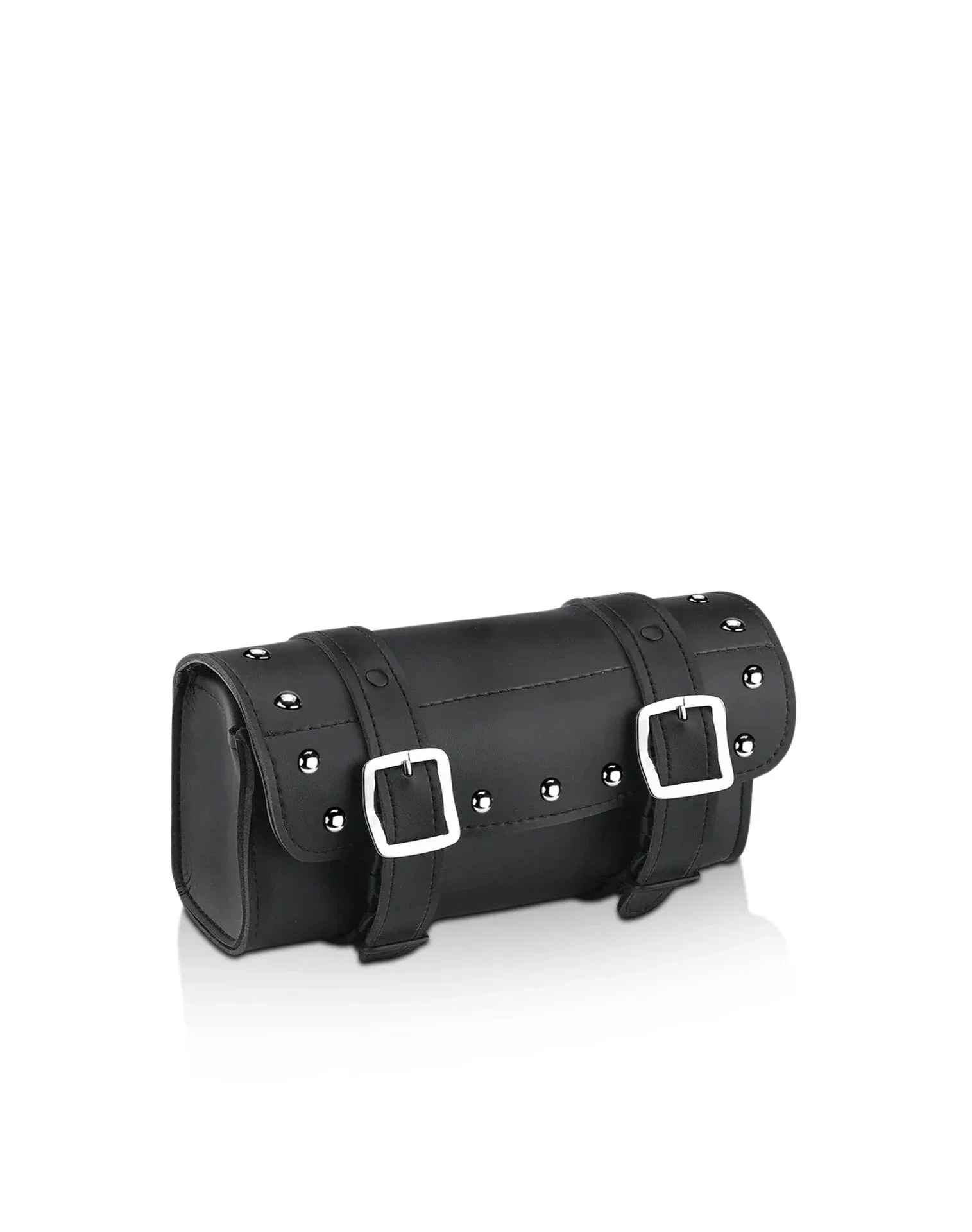 2L - Armor Studded Hyosung Leather Motorcycle Handlebar Bag