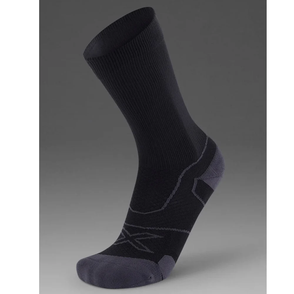2XU Vectr Cushion Crew Socks - Black