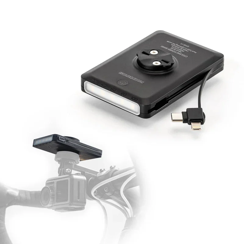 3-in-1 Bike Headlight with Power Bank