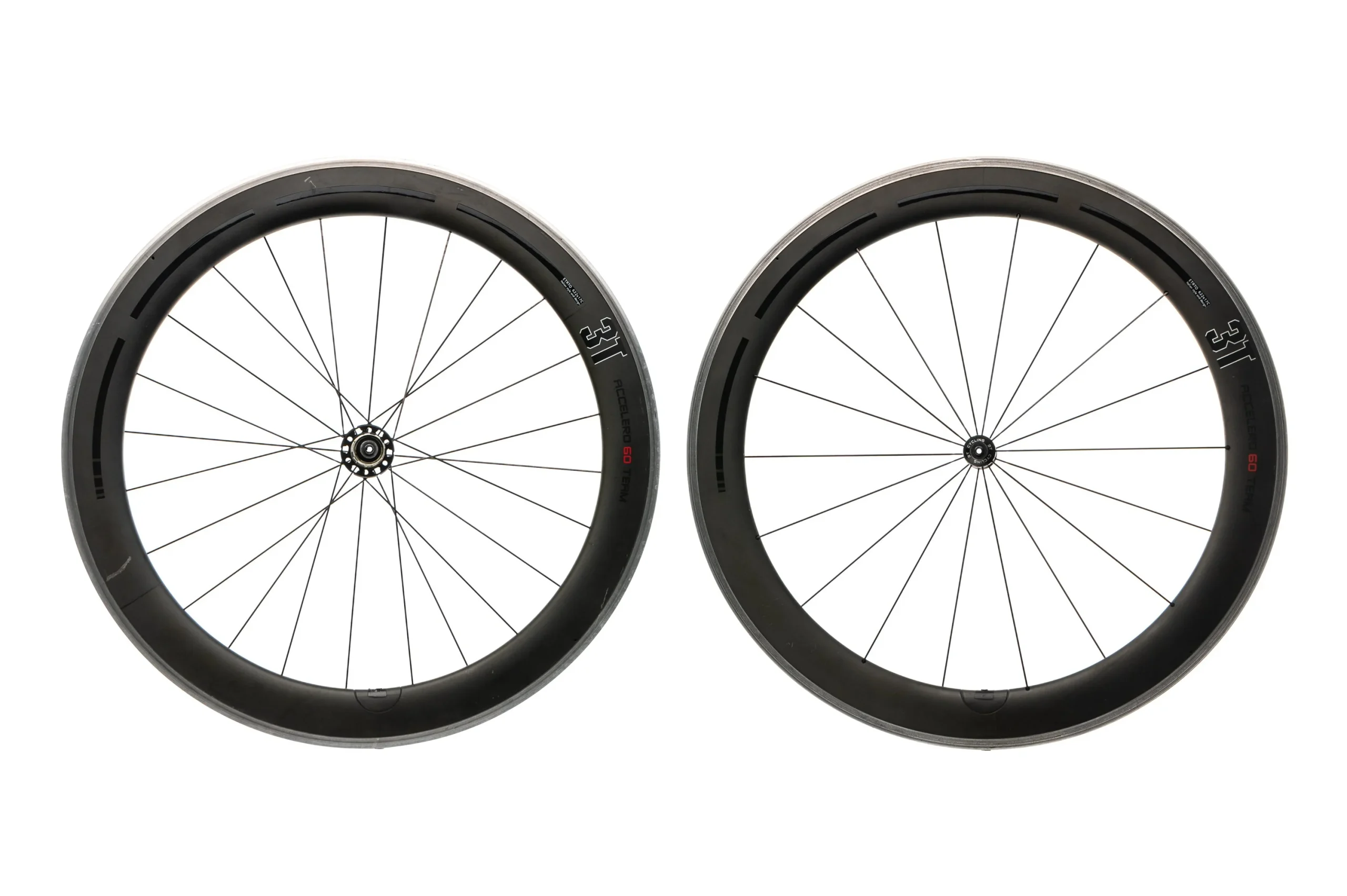 3T Accelero 60 Team Carbon/Alloy Clincher 700c Wheelset