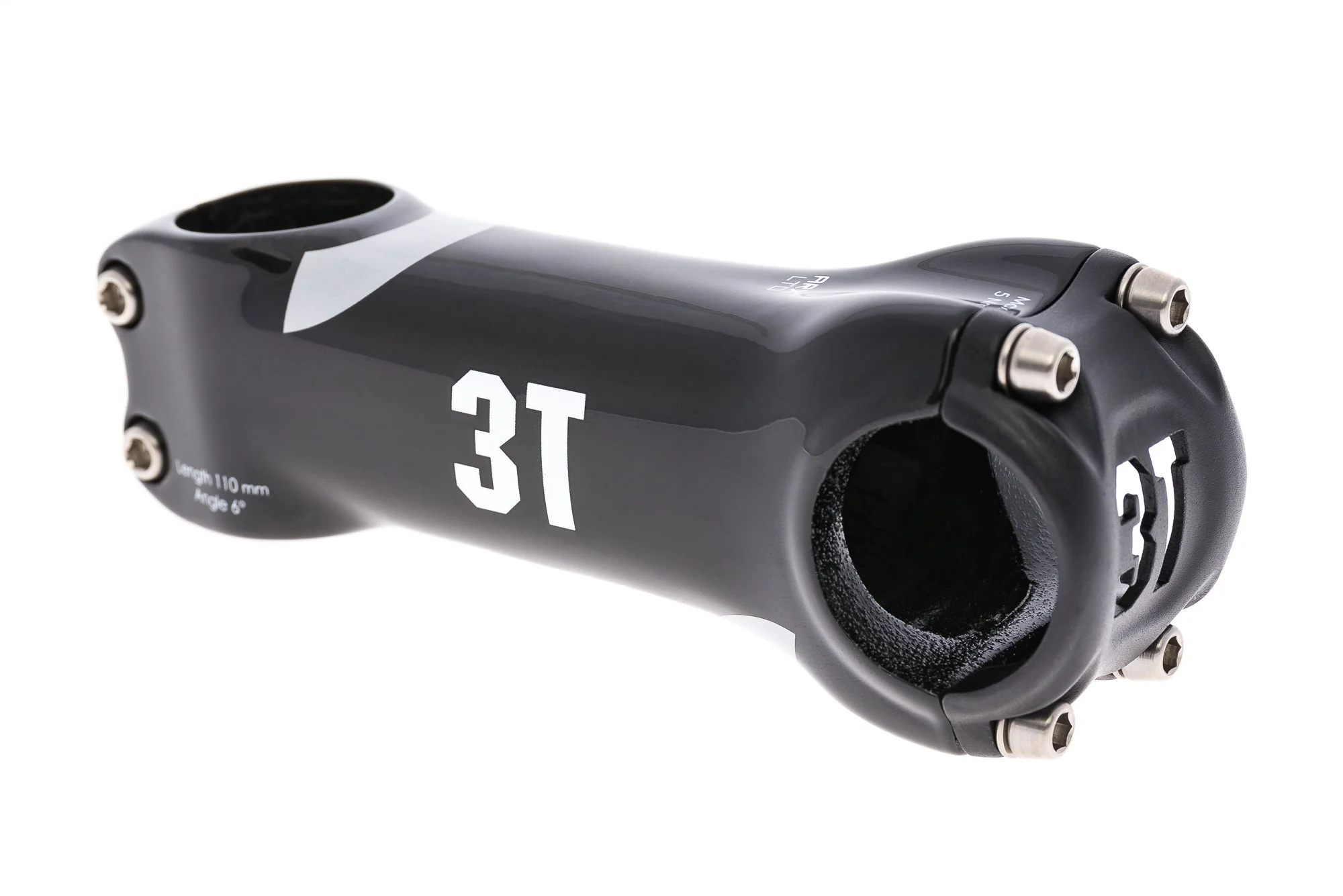 3T ARX LTD Carbon Stem 31.8mm Clamp 110mm 6 Degree Black