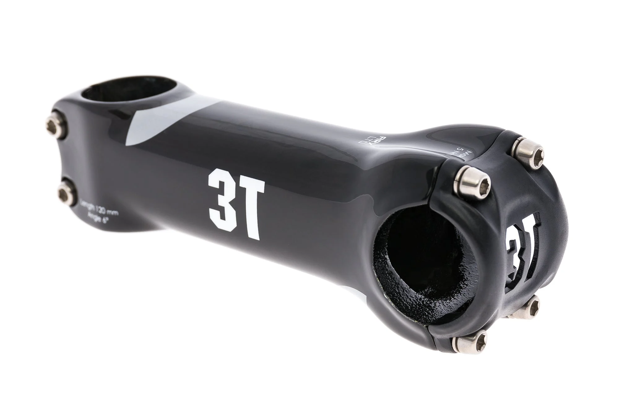 3T ARX LTD Carbon Stem 31.8mm Clamp 120mm 6 Degree Black