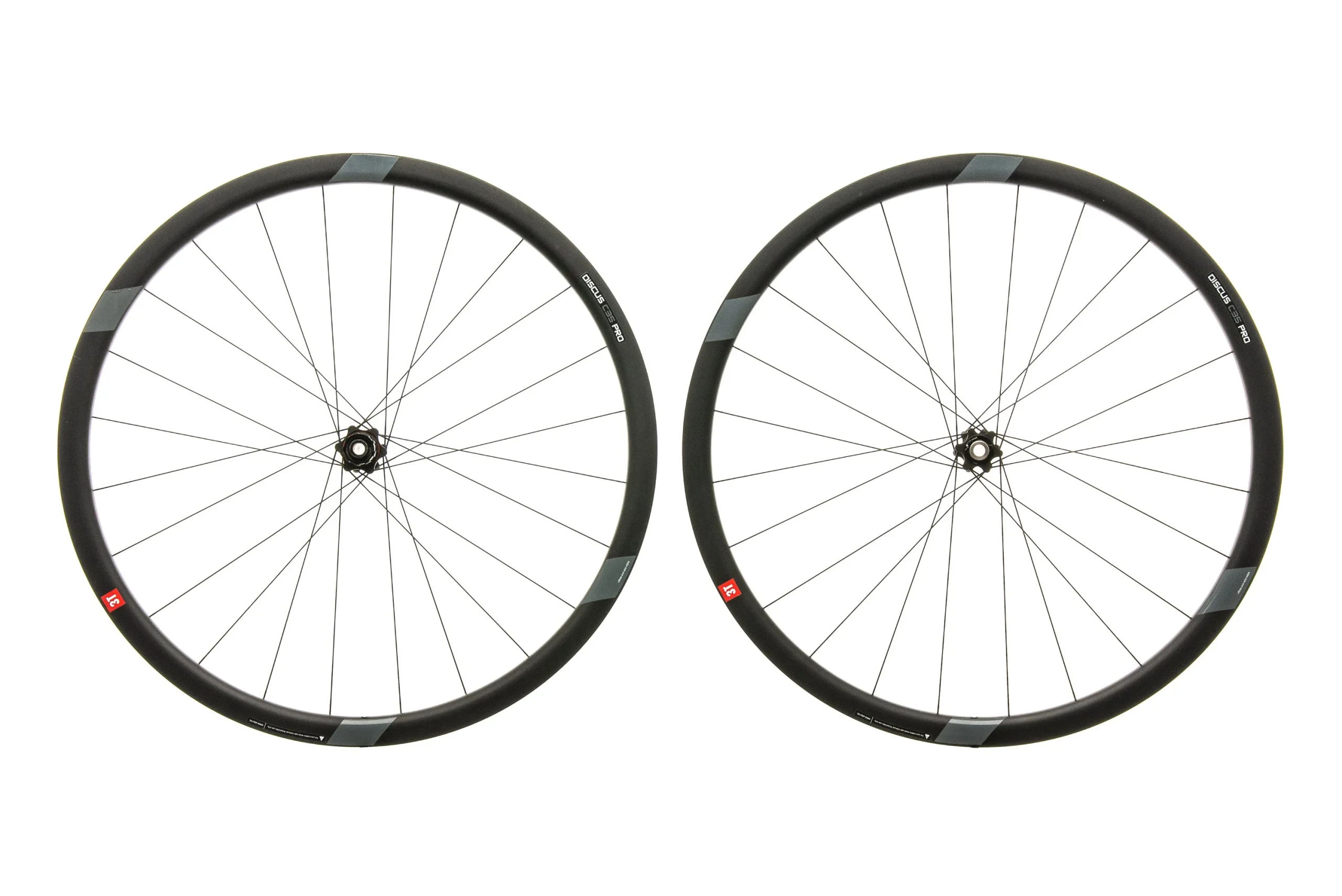 3T Discus C35 Pro Aluminum Clincher 700c Wheelset