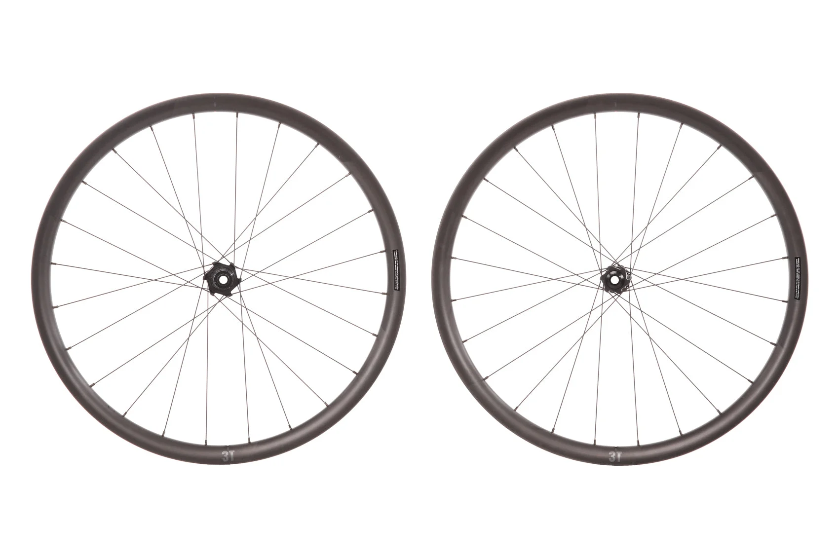 3T Discus Plus i28 LTD Carbon Tubeless 650B Wheelset