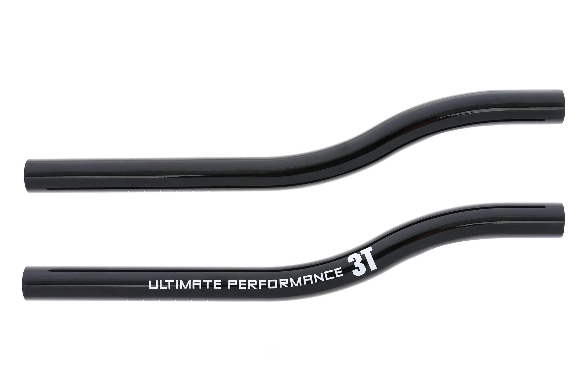 3T S-Bend Aero Extensions22.2mm x 340mm Carbon Black