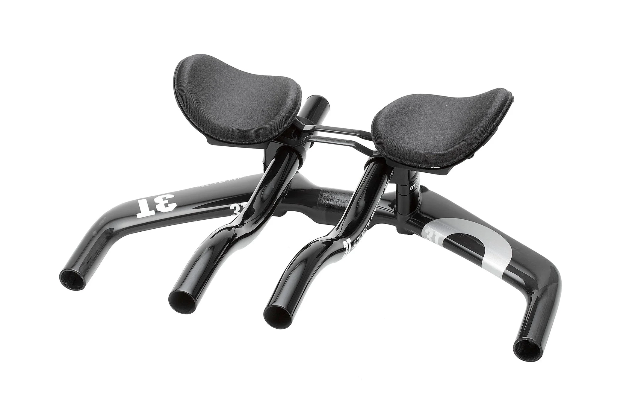 3T Vola LTD Aerobar 31.8mm x 38cm Carbon Black