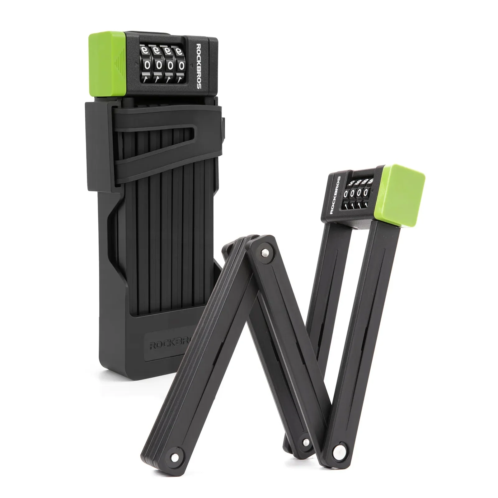 4-Digit Folding Bike Lock 360° Anti-Theft Rotating