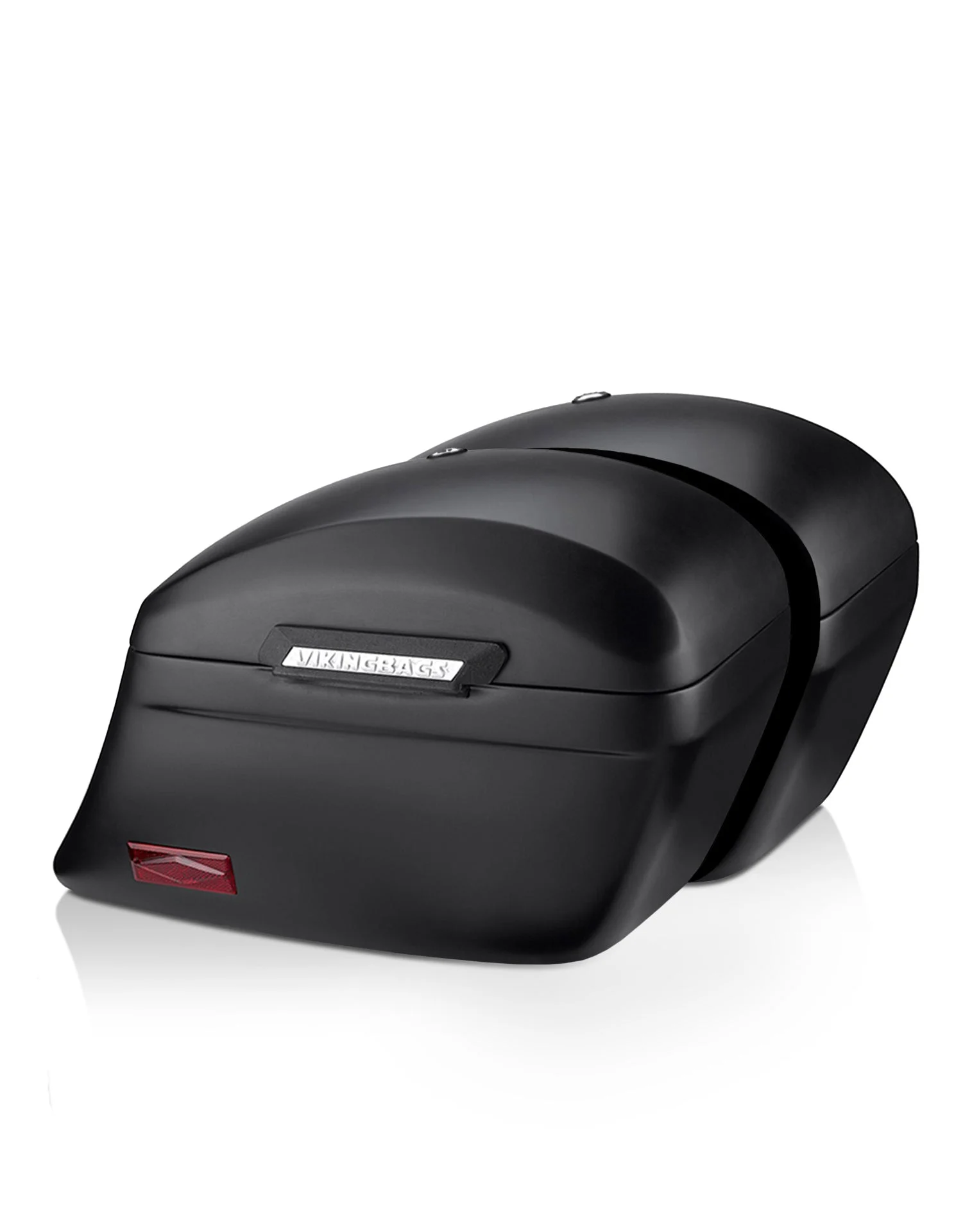 44L - Lamellar Stallion Extra Large Indian Springfield Matte Motorcycle Hard Saddlebags