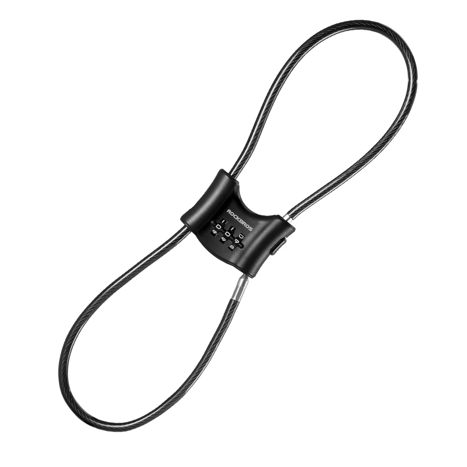 5.49 mm Steel Cable Bike Lock with Double Loop