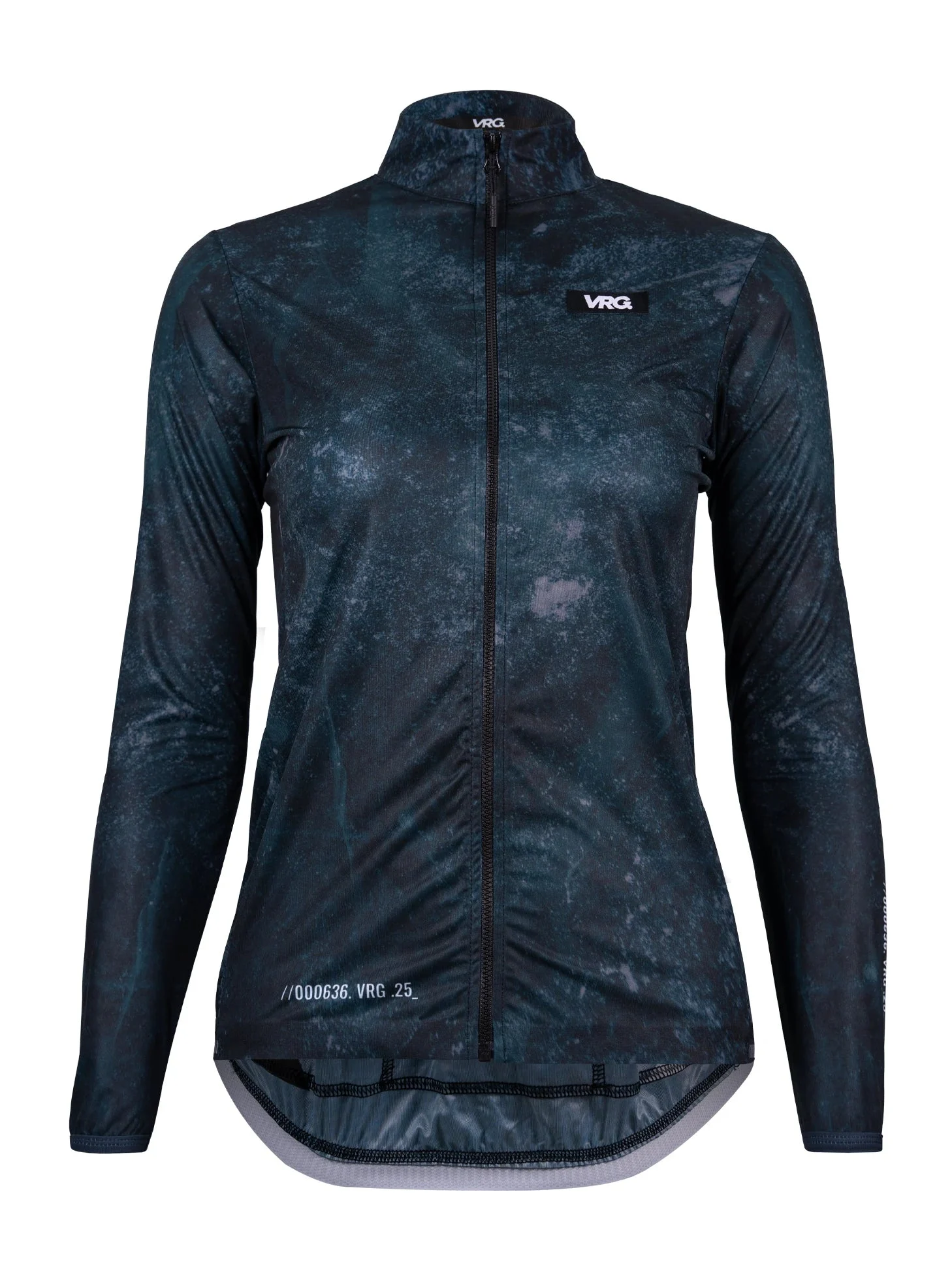636 VRG LIGHTWEIGHT RAIN JACKET - TEXT - WOMEN