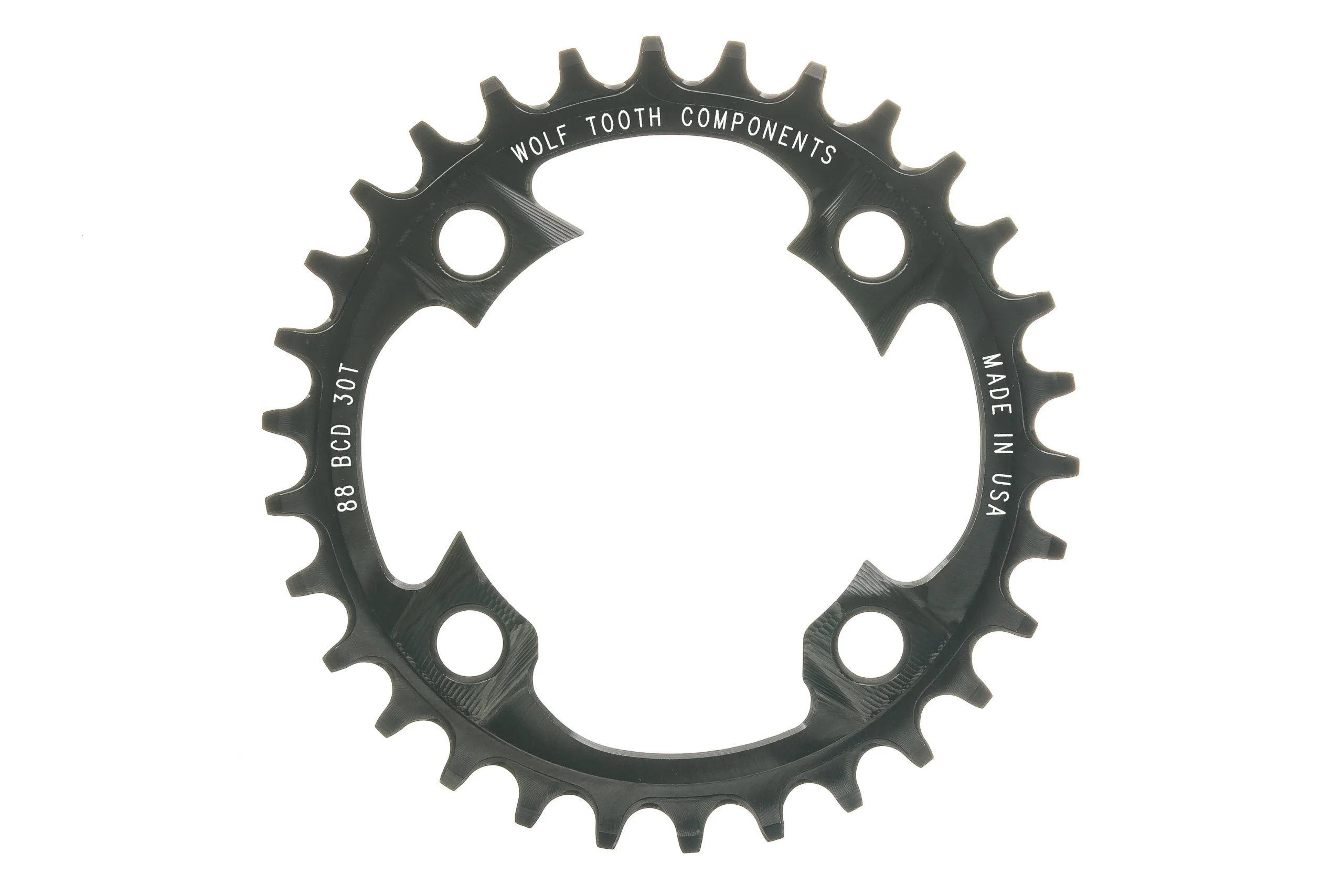 Wolf Tooth Drop-Stop Chainring 10-12 Speed 30T 88mm BCD For Shimano XTR M985