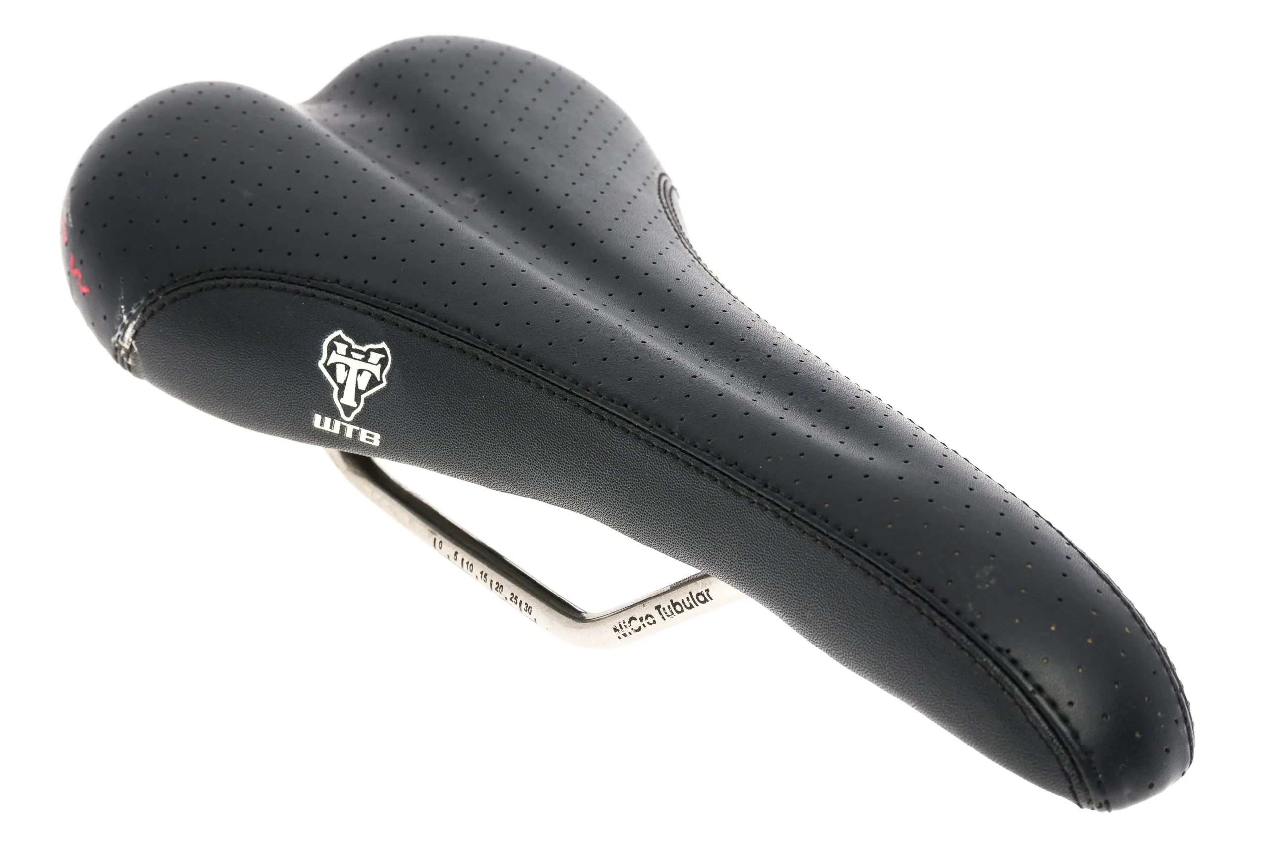 WTB Shadow V Saddle 130mm NiCro Tubular Rails Black
