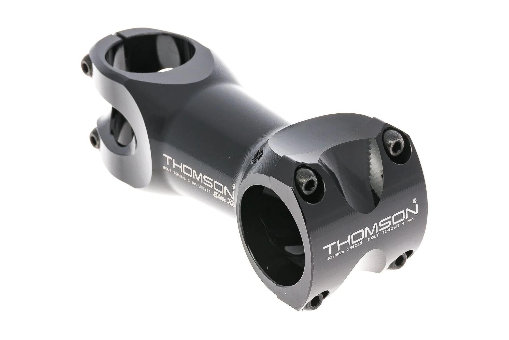 Thomson Elite X4 Aluminum Stem 31.8mm Clamp 90mm 0 Degree Black