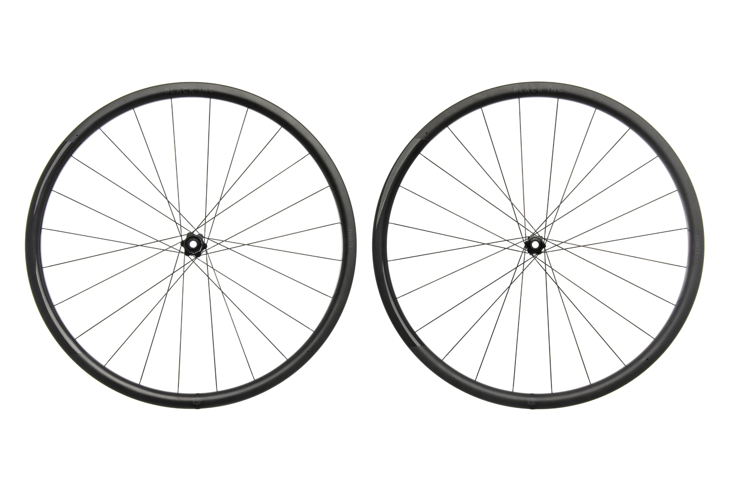 Black Inc Thirty Disc Carbon Clincher 700c Wheelset