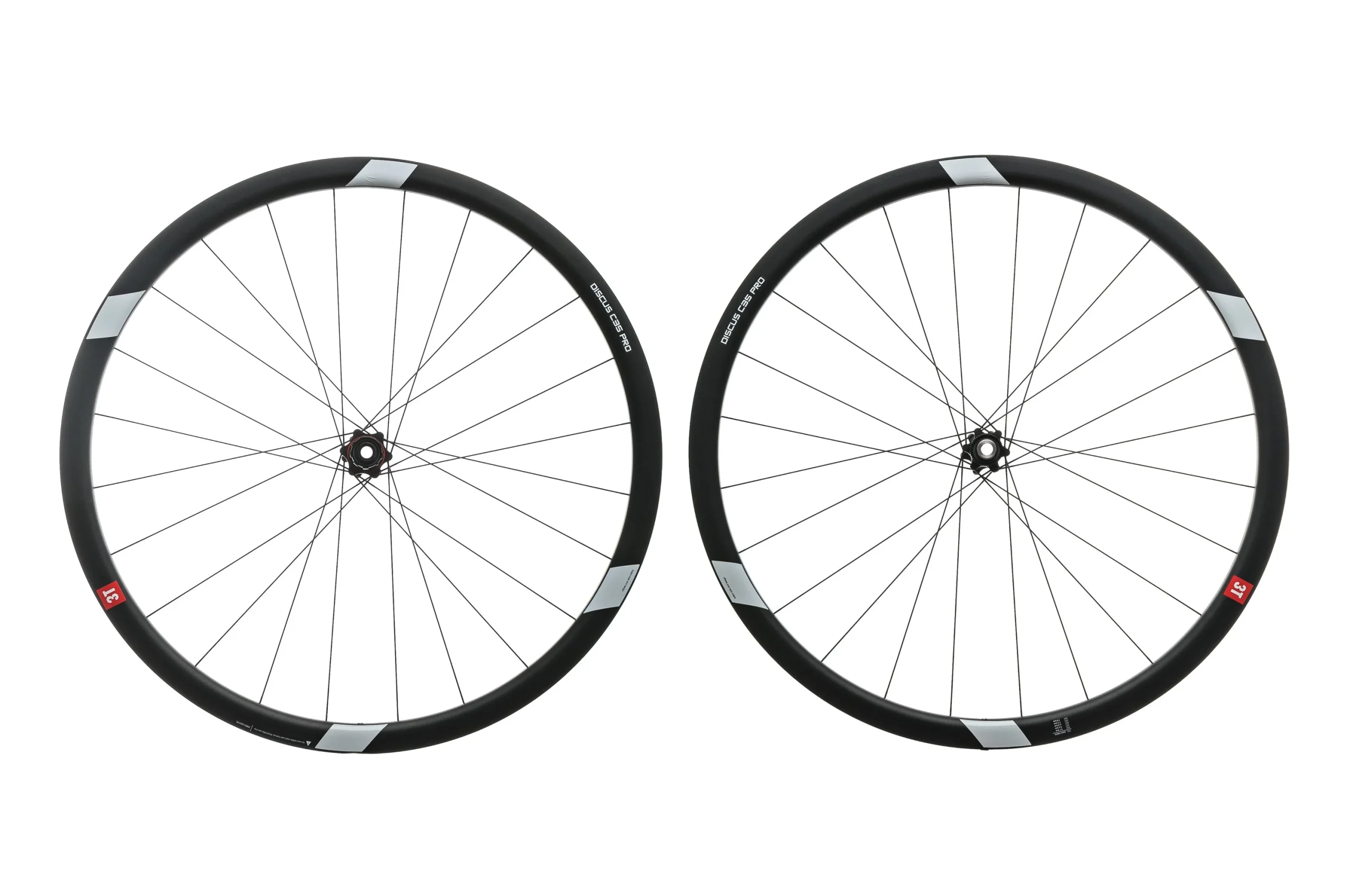 3T Disus C35 Pro Aluminum Clincher 700c Wheelset