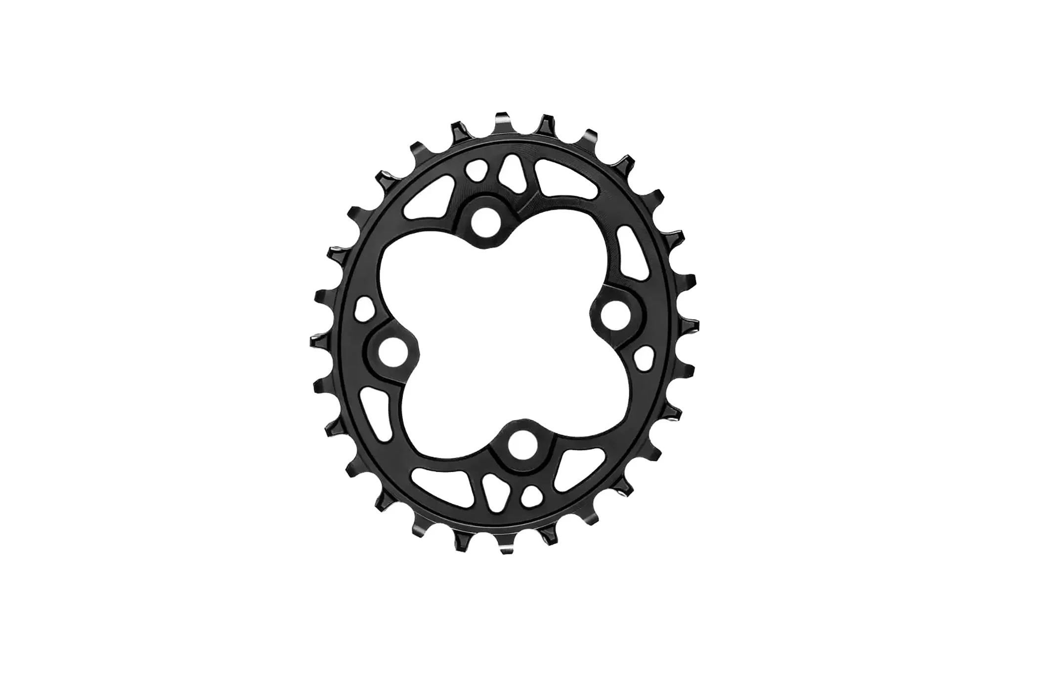 AbsoluteBlack Oval 1x 9/10/11 Speed Chainring 64X4 BCD