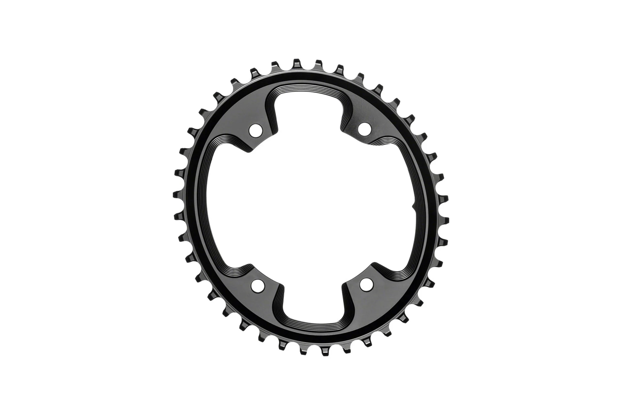 AbsoluteBlack Oval 1x Chainring 110x4 BCD W/Bolts