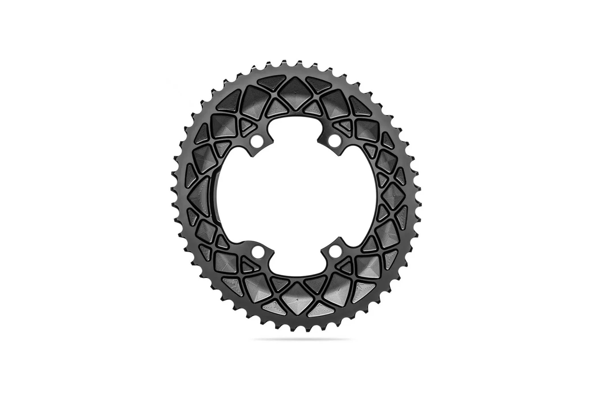 AbsoluteBlack Oval 2x Chaining for Shimano 9100/8000 110mm BCD