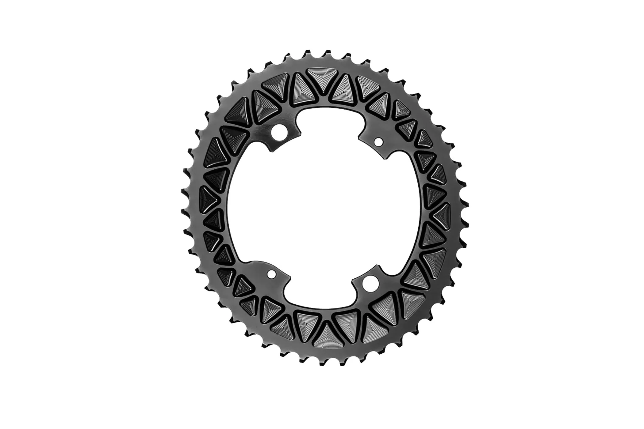 AbsoluteBlack Oval Sub Compact 2x Chainrings for Shimano 110x4 BCD
