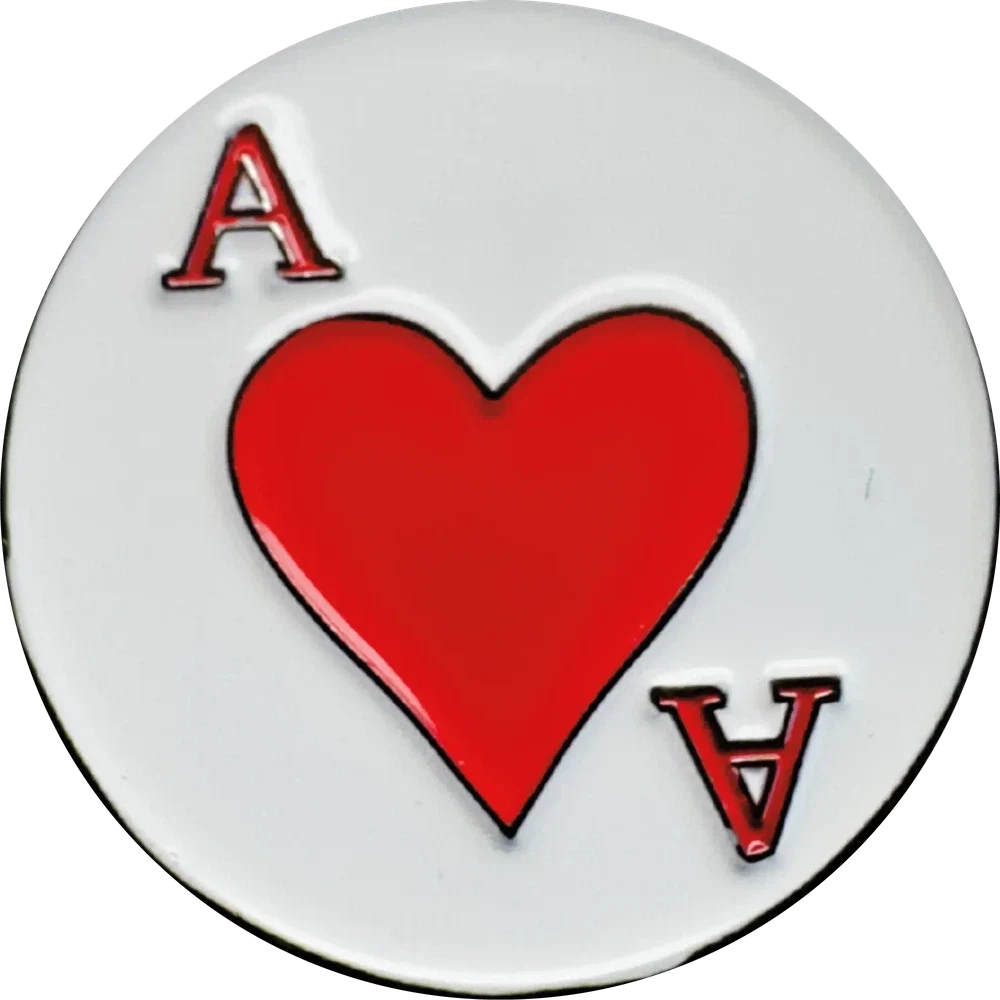 Ace Of Hearts | Magnetic Hat Pin
