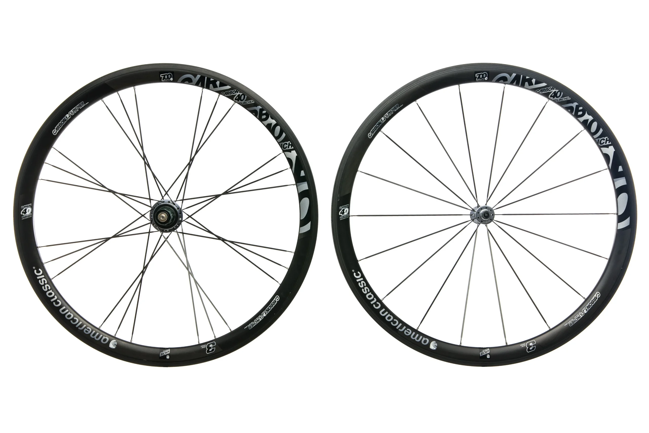 American Classic Carbon 40 Clincher 700c Wheelset