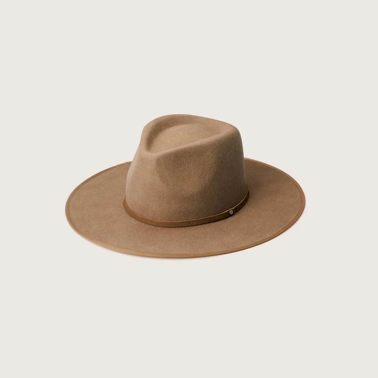 Andy Oak | Brown Wide Brim Fedora