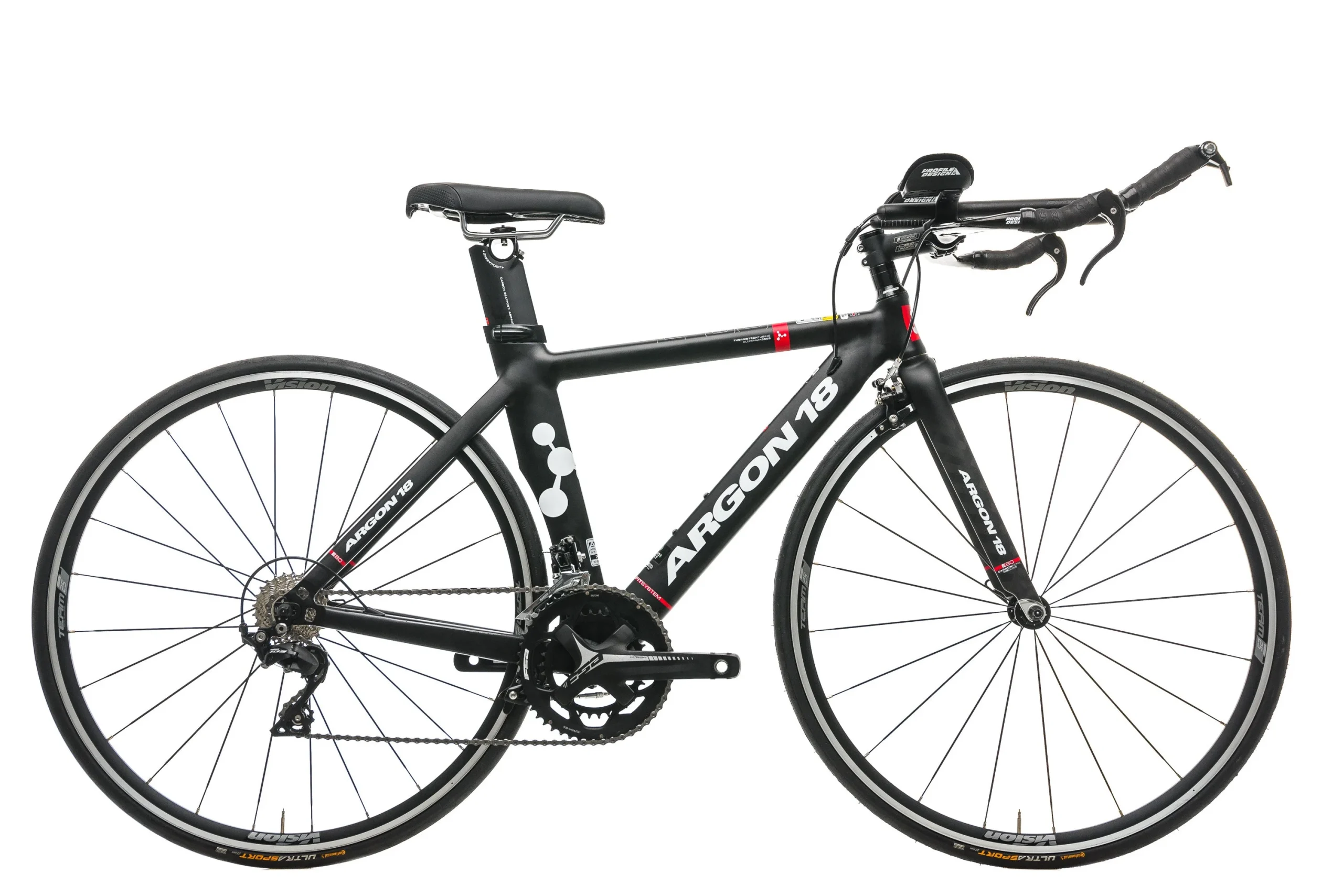 Argon 18 E-80 Triathlon Bike - 2017, X-Small