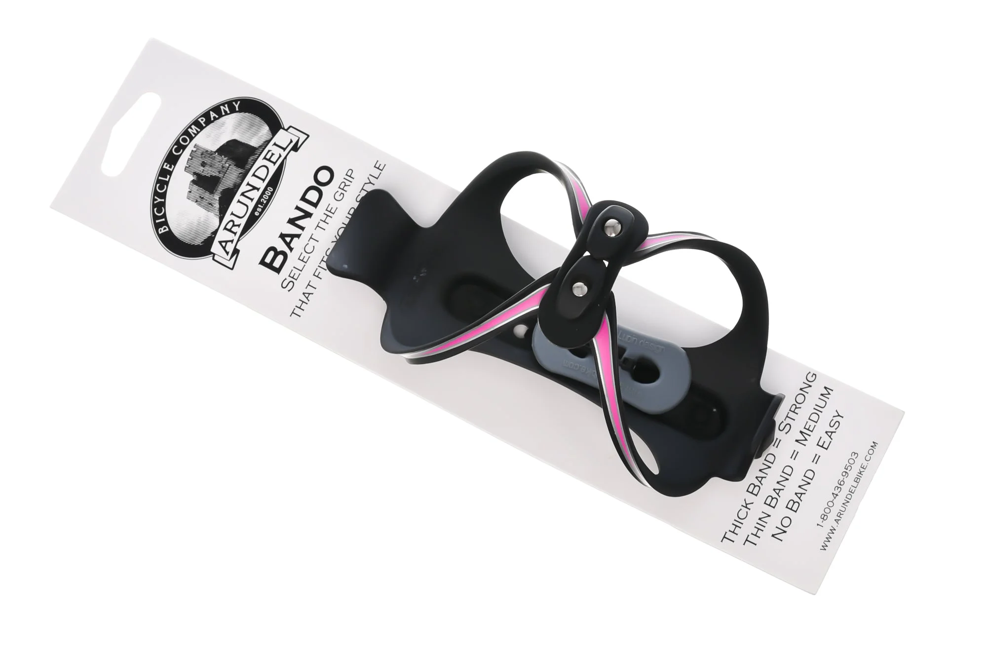 Arundel Bando Water Bottle Cage Black/Pink