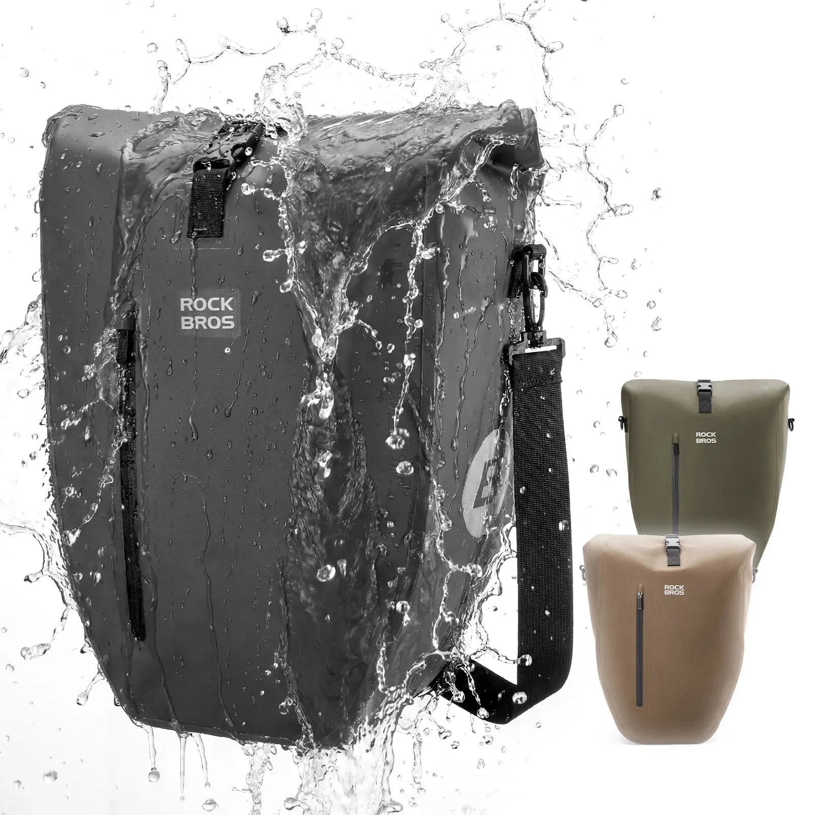 AS-166 Fully Waterproof Bike Pannier - 20L