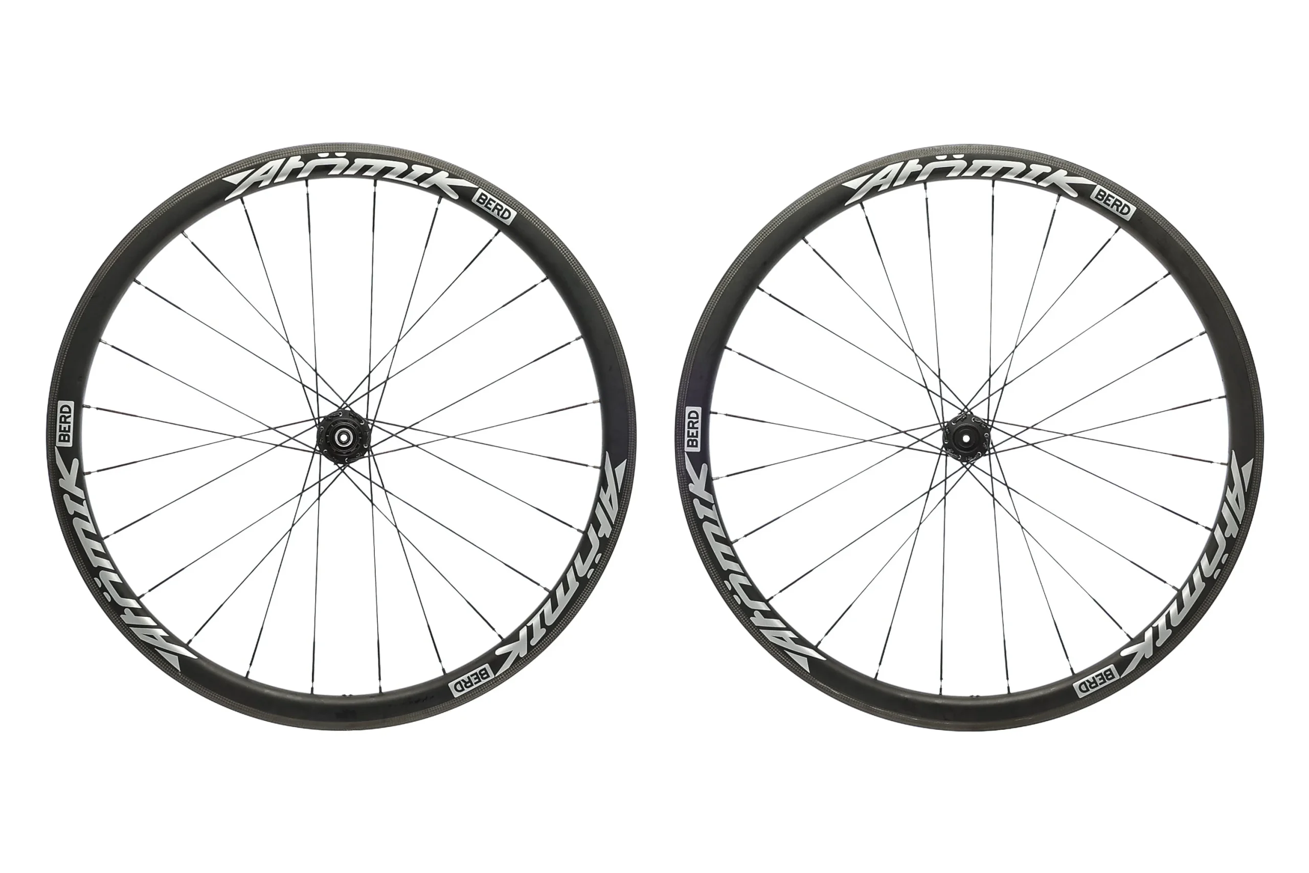 Atomik BERD 38 Carbon Tubeless 700c Wheelset