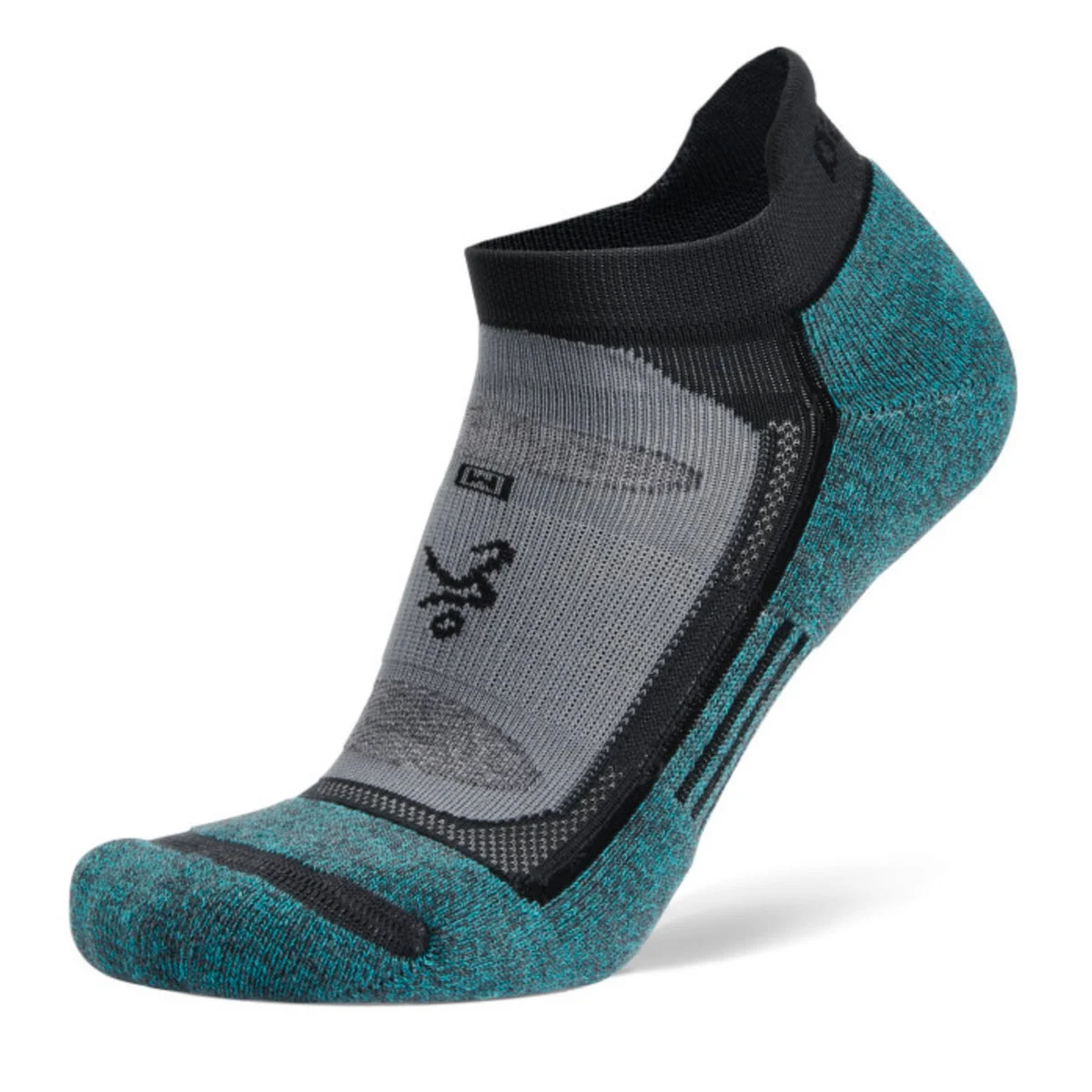 Balega Blister Resist No Show - Grey/Blue