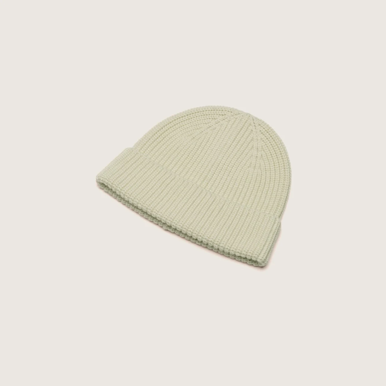 Bambi Sage | Green Wool Beanie - final sale