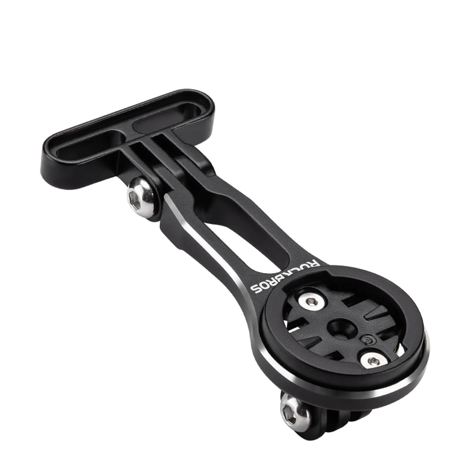 Bike Extension Mount Out-Front Aluminum Integrated Computer and Light Holder