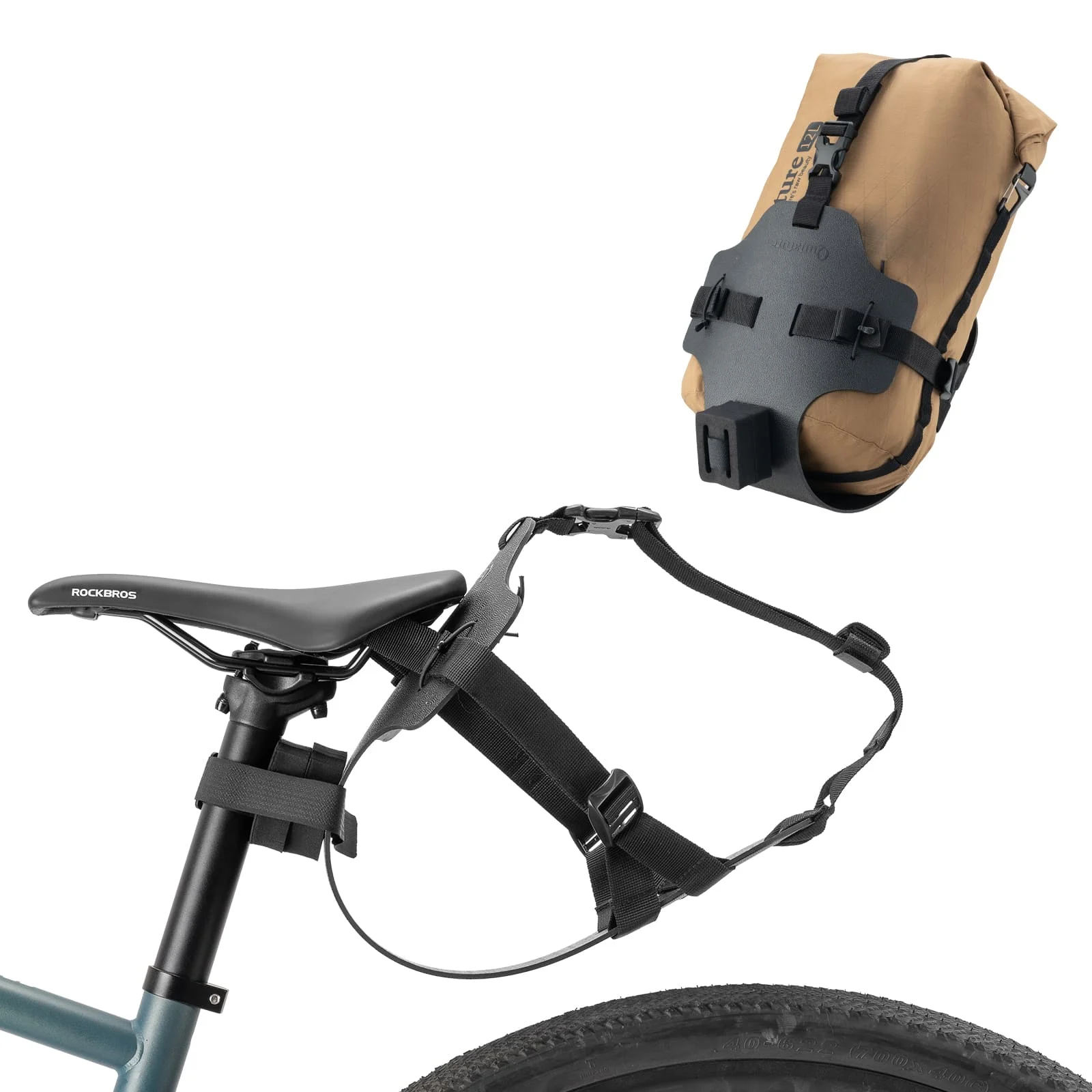 Bikepacking Rear Saddle Bag Support Mount
