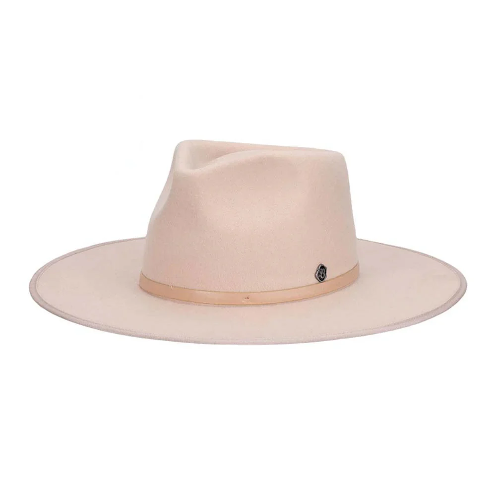 Biltmore - Hard Candy Wool Felt Wide Brim Fedora Hat