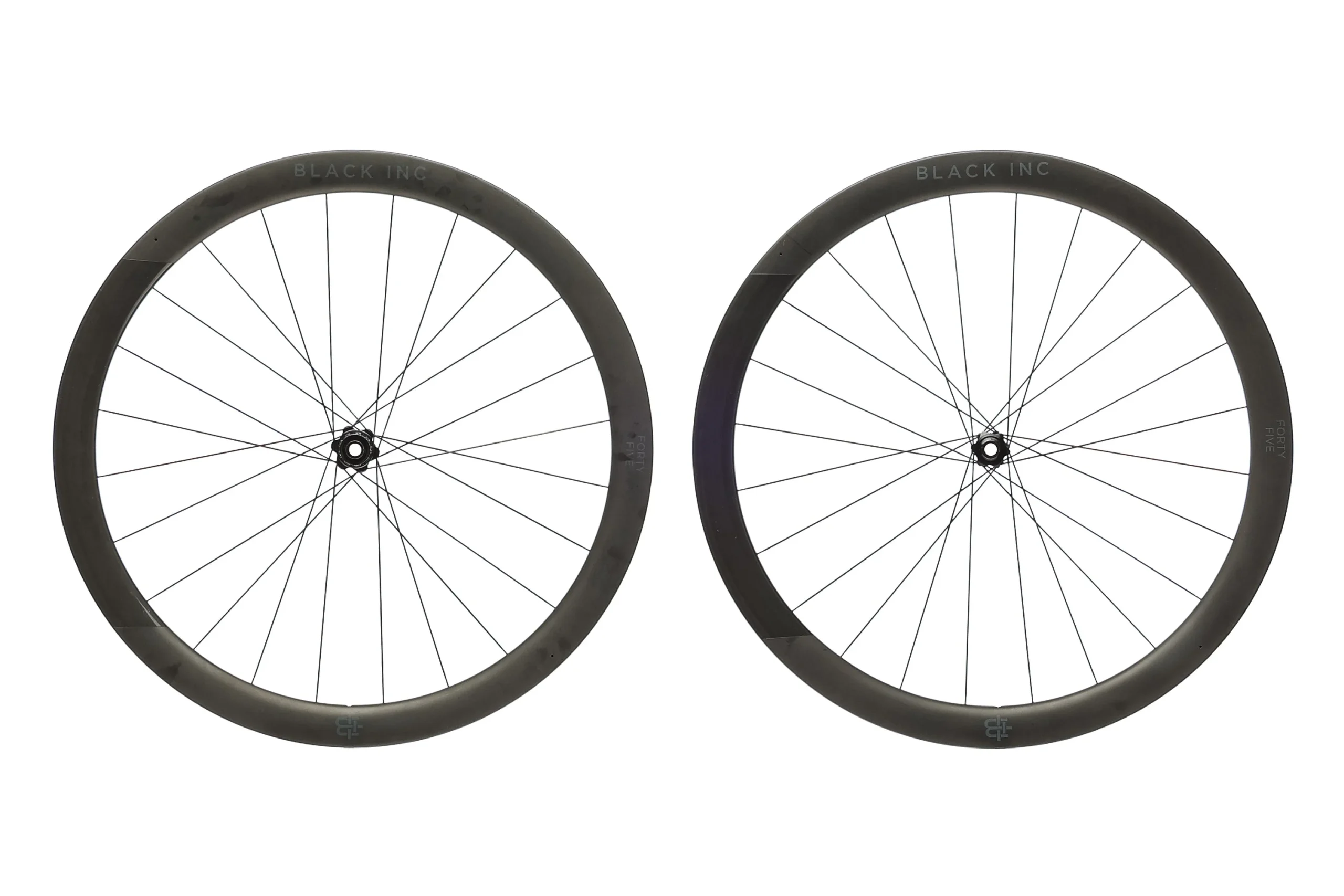 Black Inc 45 Carbon Tubeless 700c Wheelset