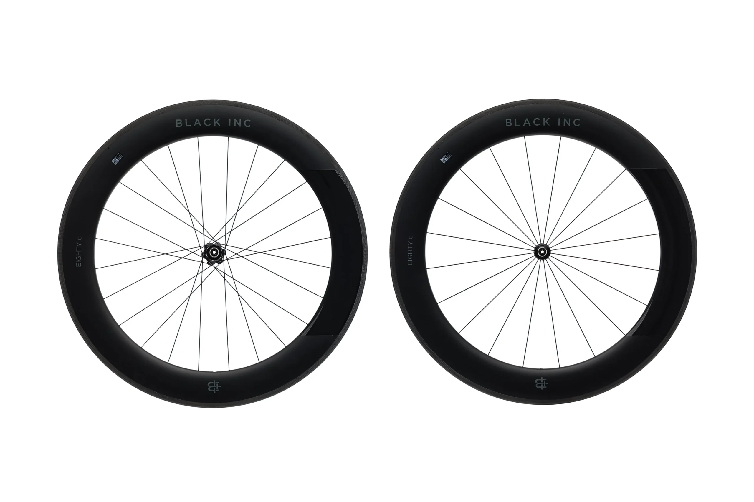 Black Inc Eighty Carbon Clincher 700c Wheelset