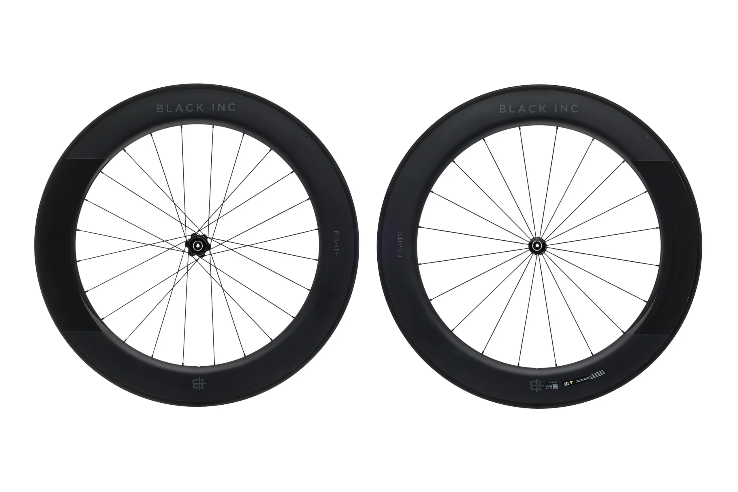 Black Inc Eighty Carbon Tubular 700c Wheelset