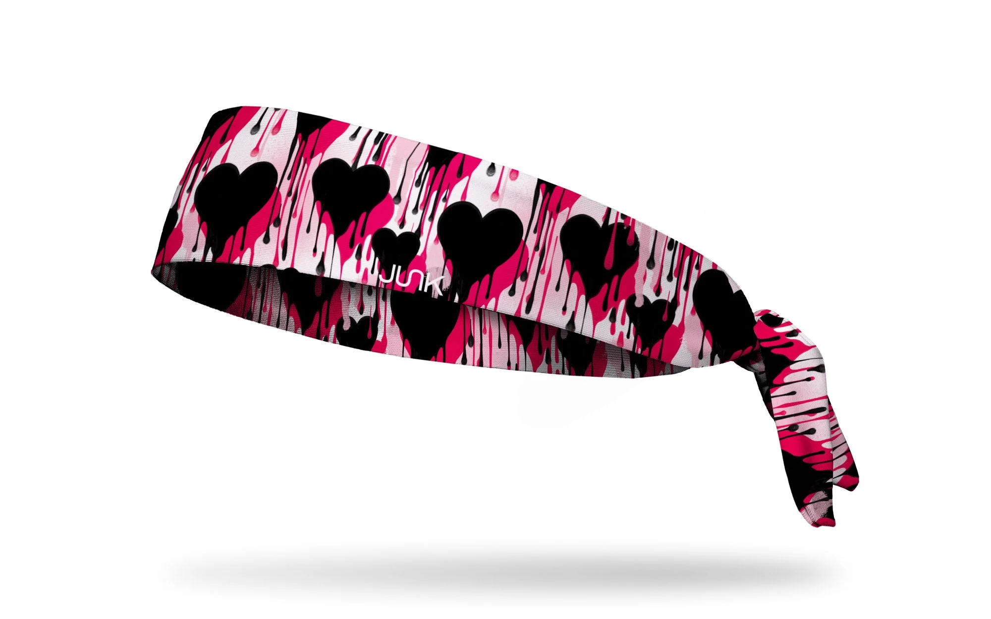 Bleeding Hearts Flex Tie Headband