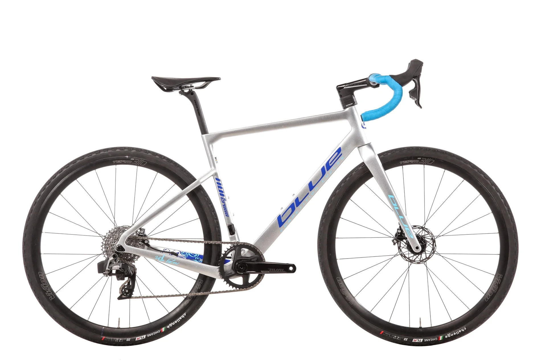 Blue Norcross Rival AXS Cyclocross Bike - 2024, Medium