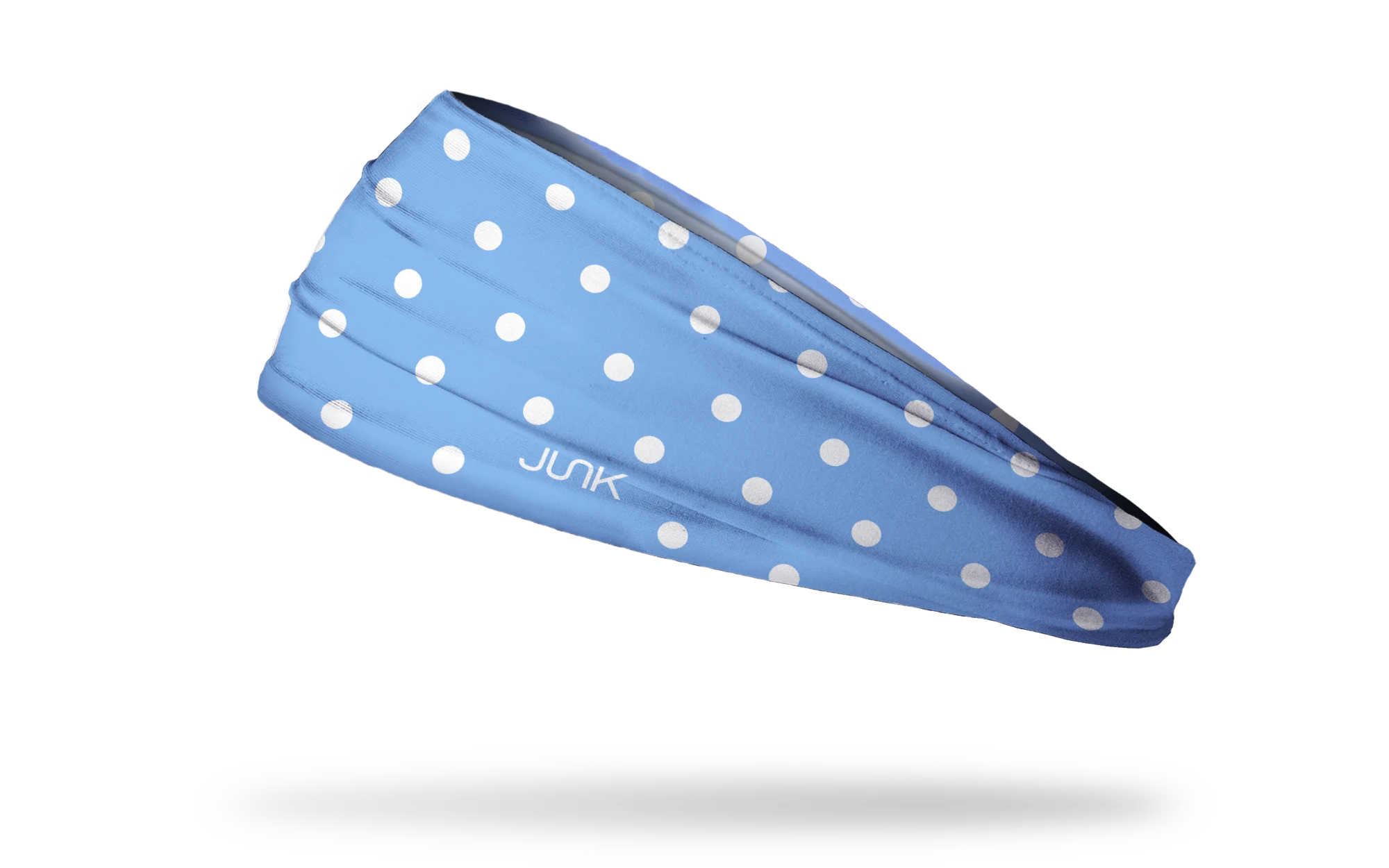 Blue Polka Dots Big Bang Lite Headband