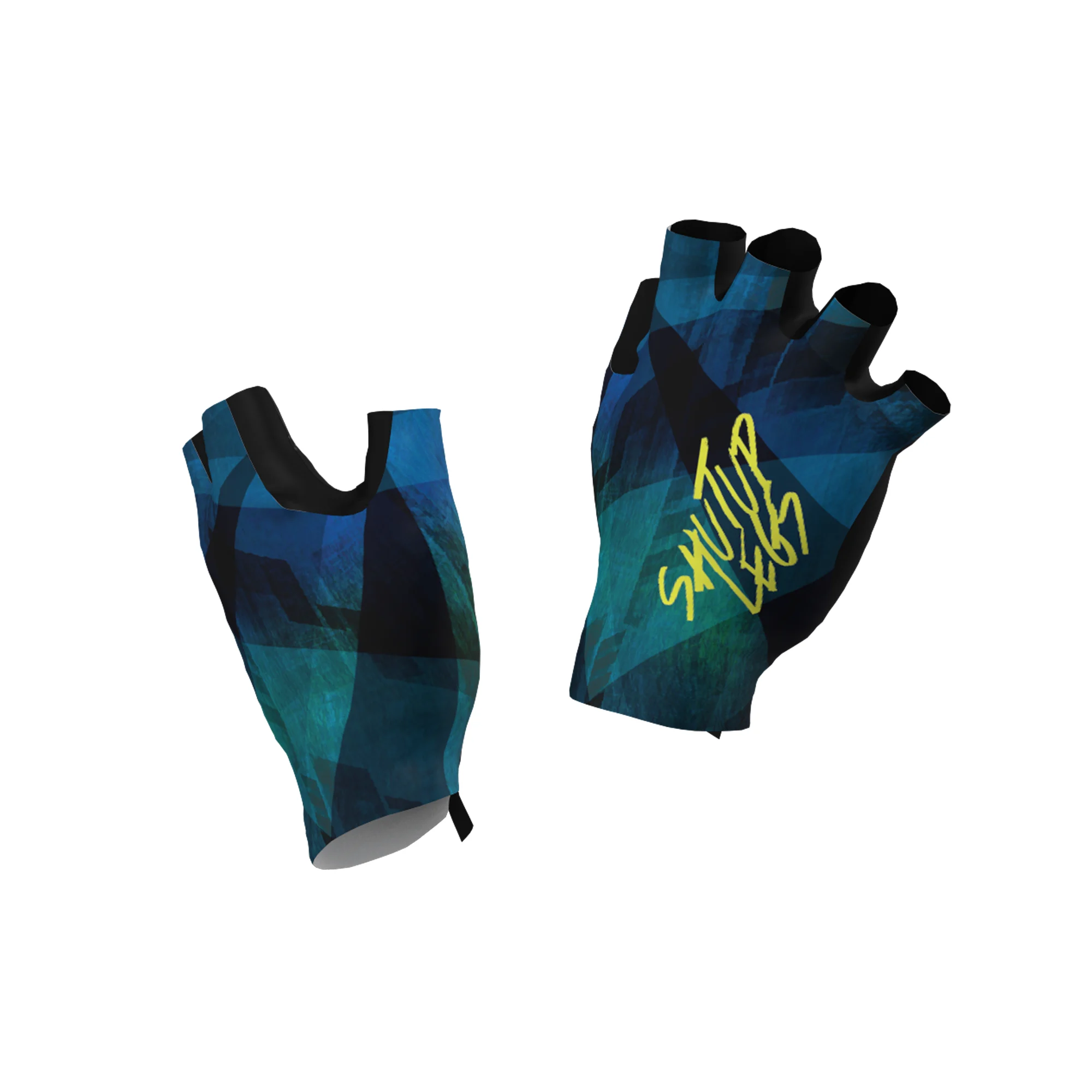 Blue Shut Up Legs Aero Short Finger Glove