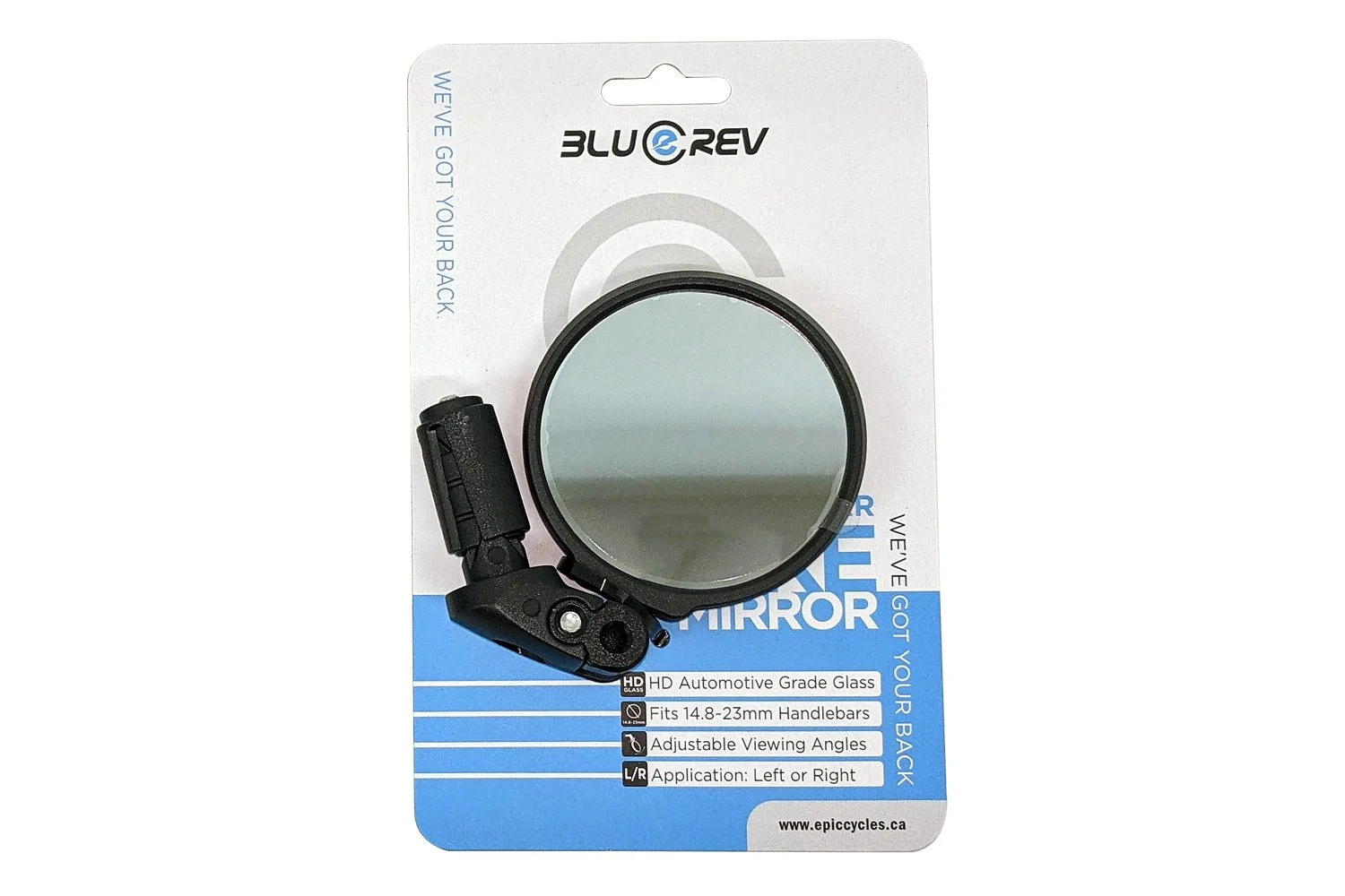 Bluerev Petit Grip Mirror- Silver Lens