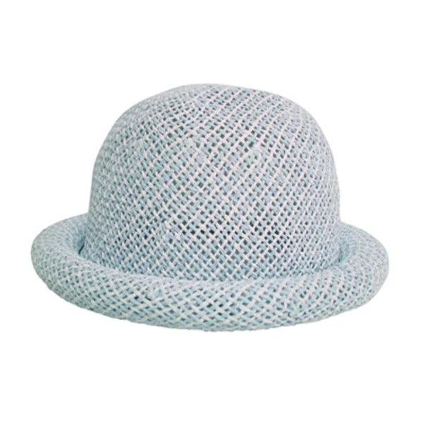 Boardwalk Style- Kids Straw Roller Hat